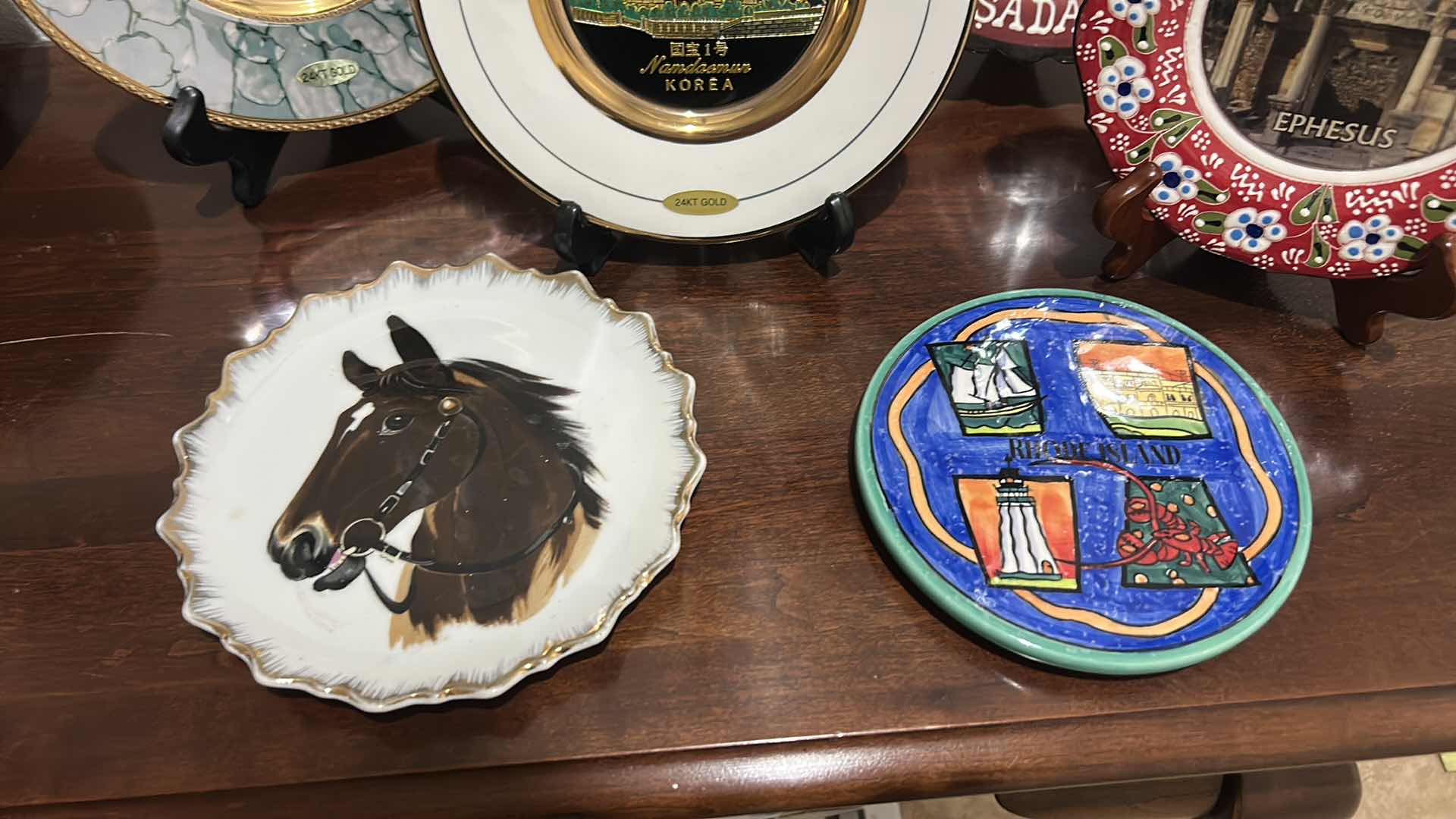 Photo 1 of SIX DECORATIVE PLATES