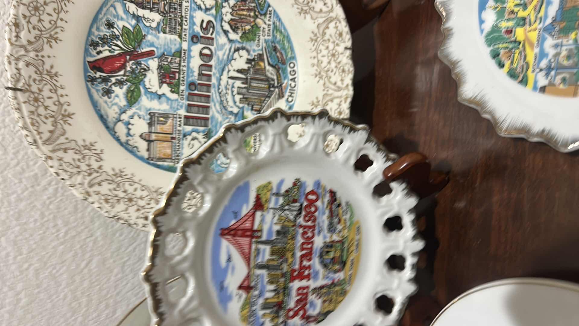 Photo 1 of SIX DECORATIVE PLATES
