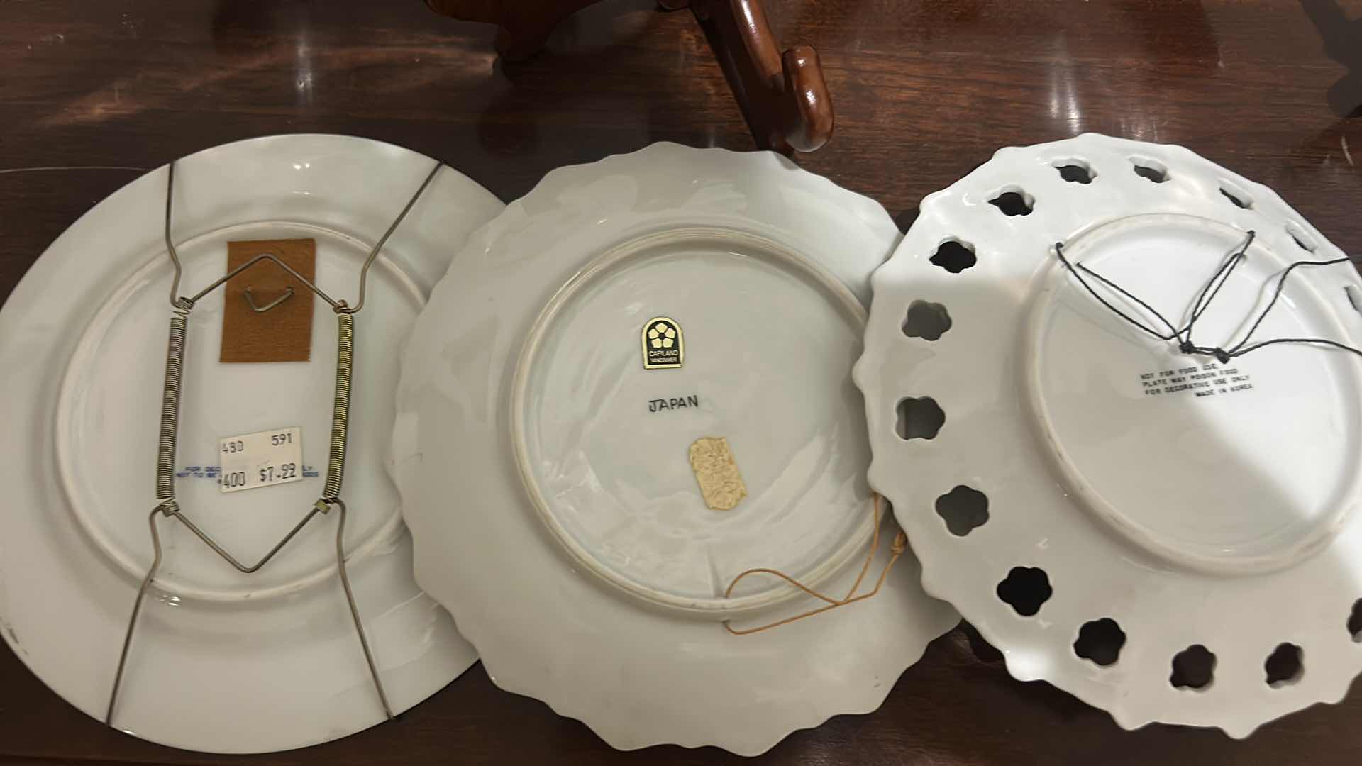 Photo 1 of SIX DECORATIVE PLATES