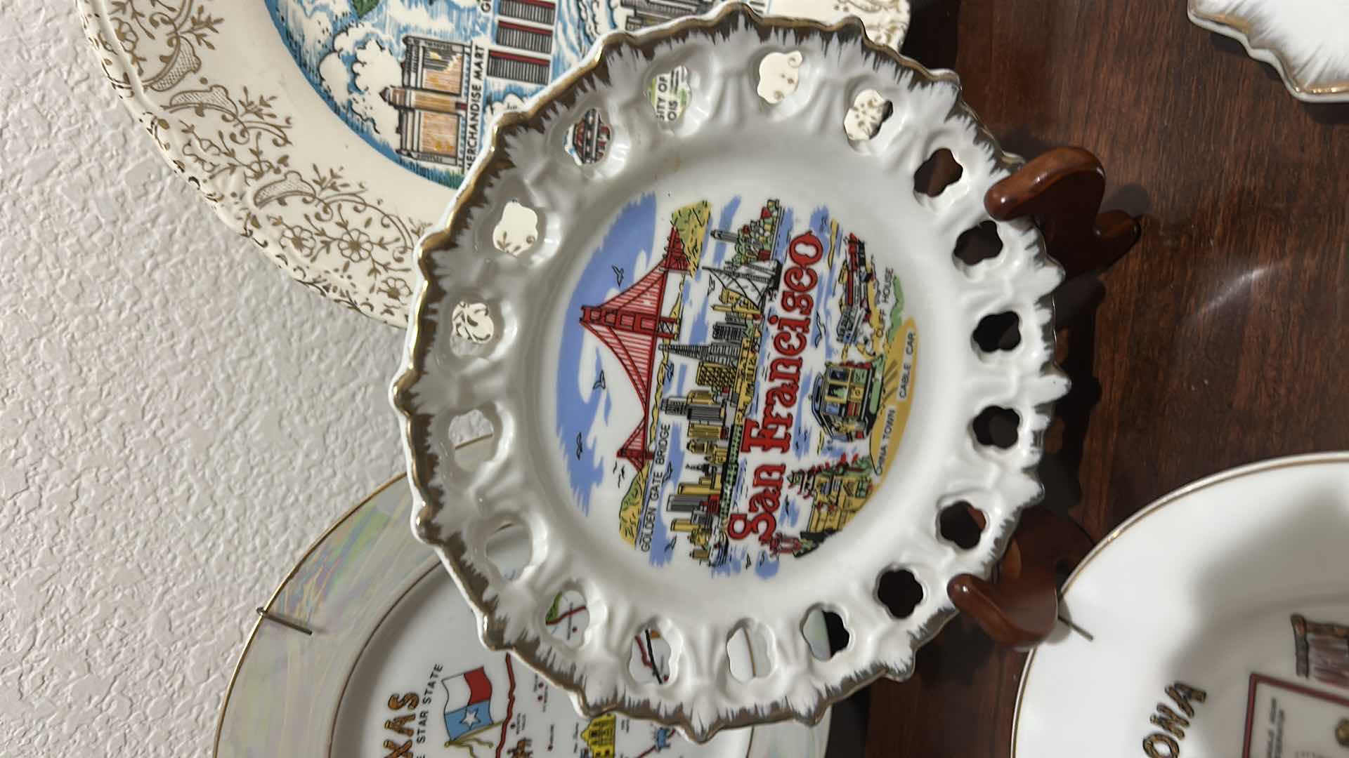 Photo 1 of SIX DECORATIVE PLATES