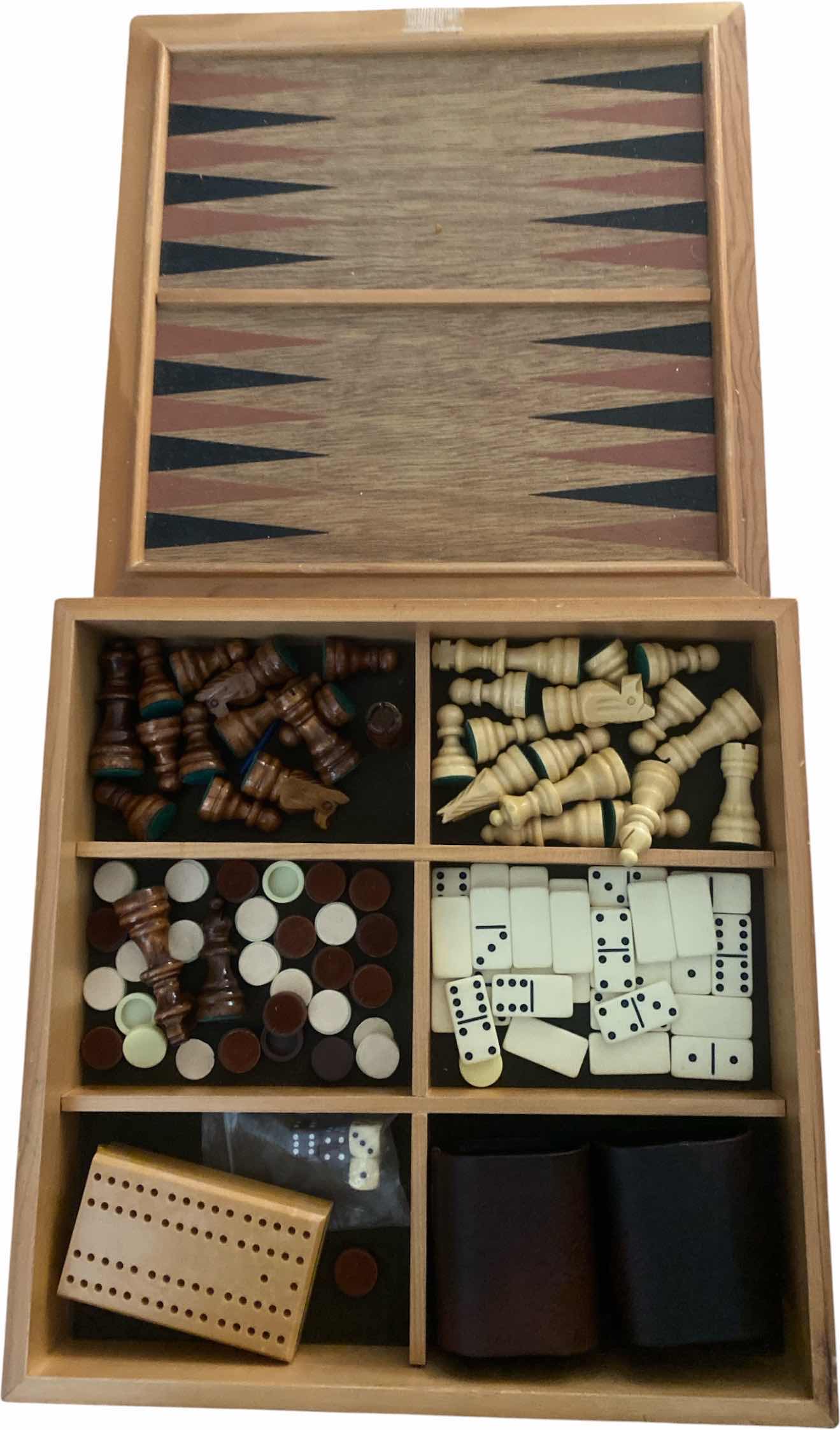 Photo 1 of MULTI GAME WOODEN COMBINATION SET
