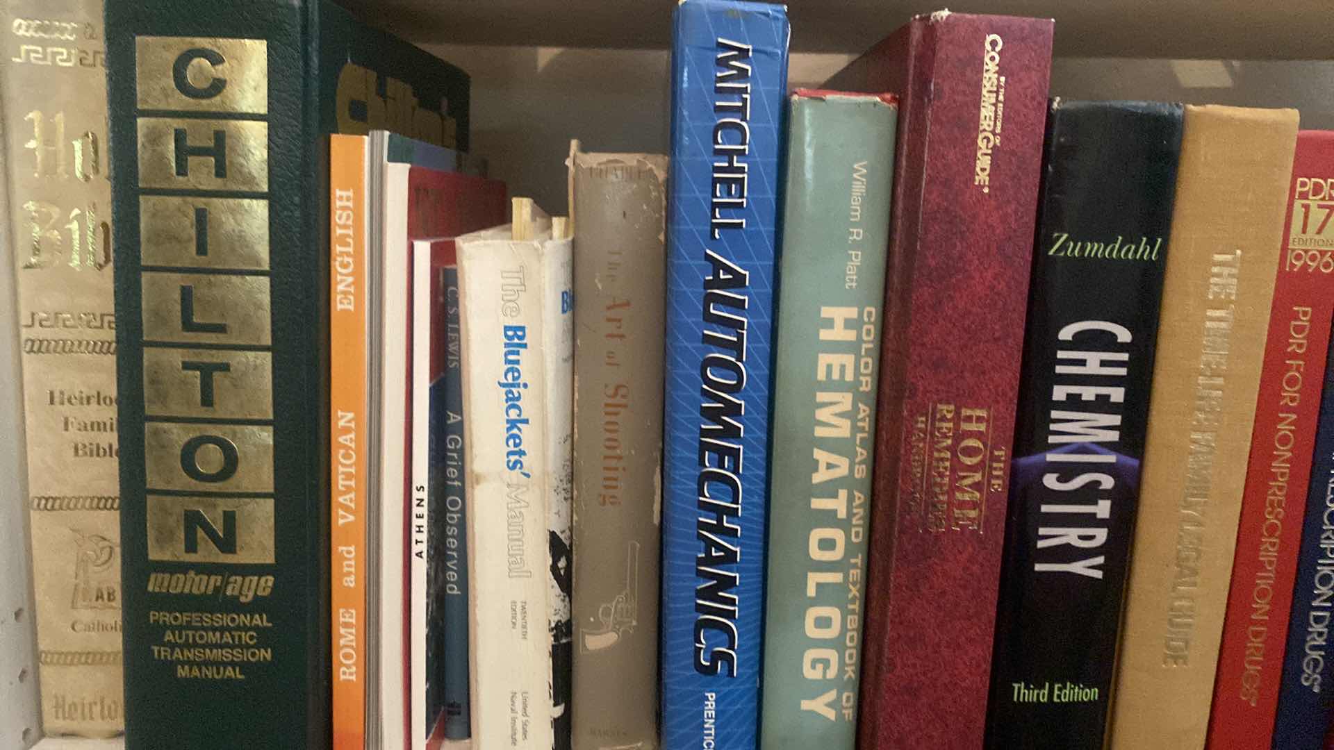 Photo 1 of SHELF OF BOOKS