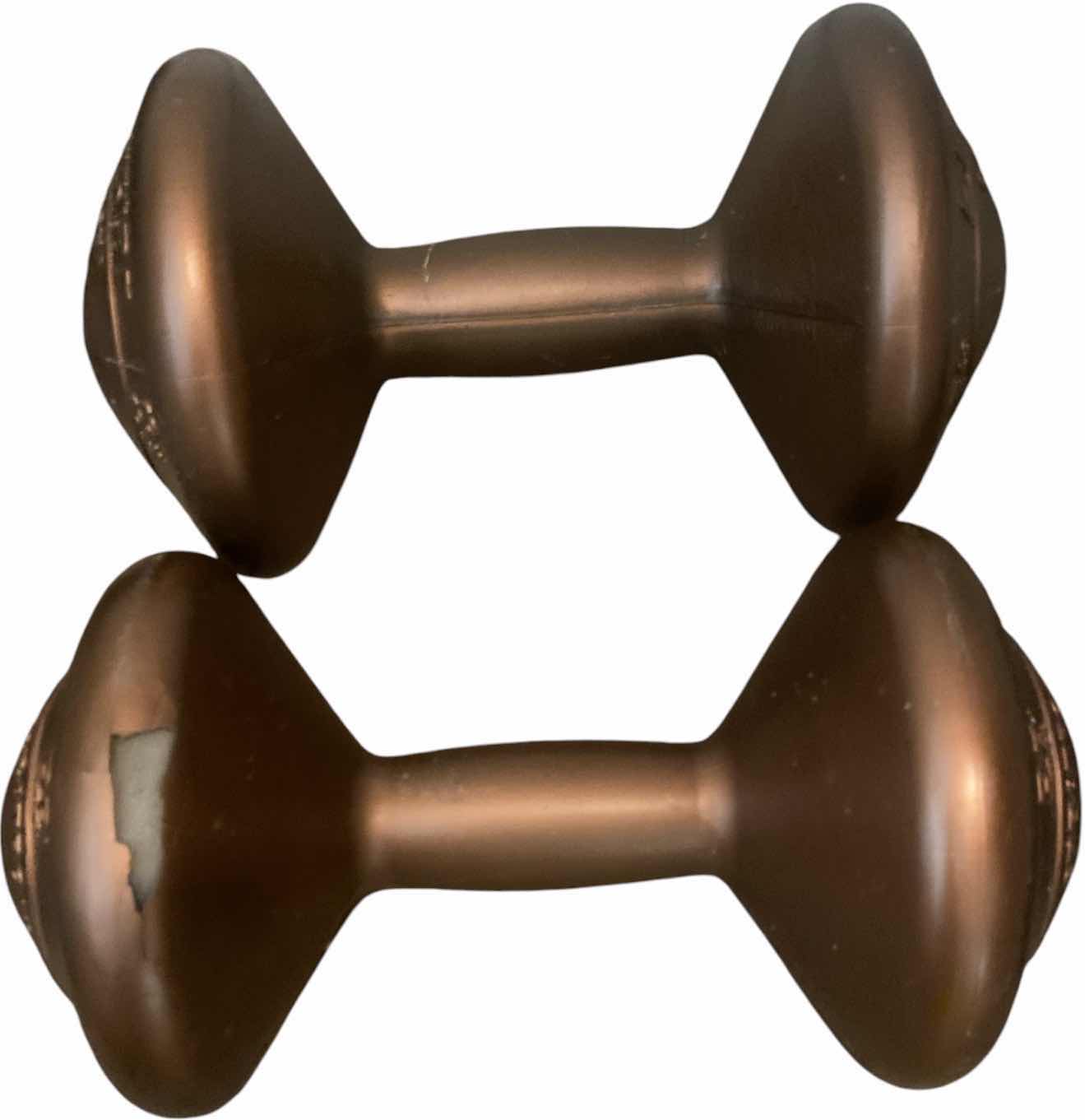 Photo 1 of PAIR OF DP SUPERSTAR 6.6 POUND WEIGHTS