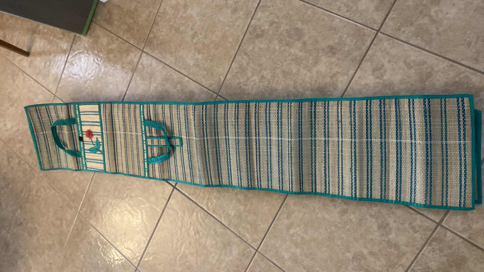Photo 1 of NATURAL FIBER WOVEN FOLDABLE MAT 62” X 77”