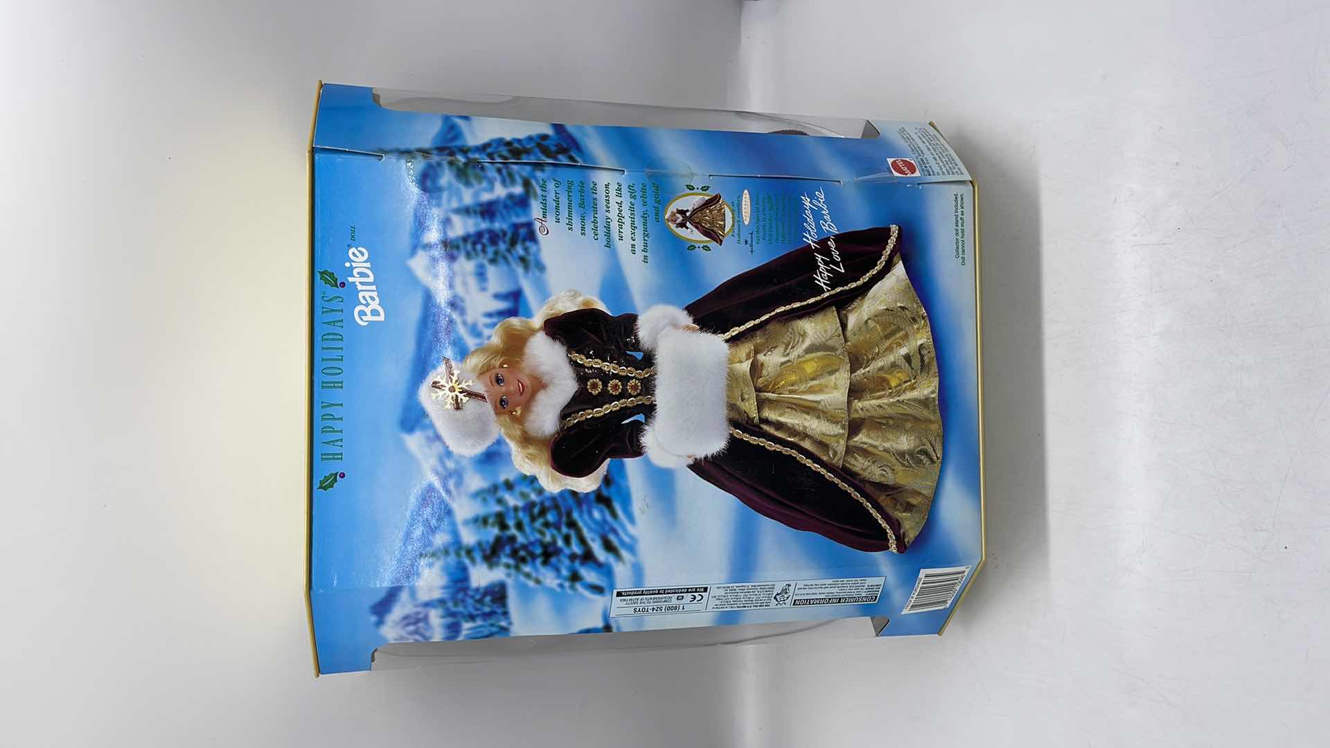 Photo 1 of RARE 1996 HAPPY HOLIDAYS BARBIE APPROX VALUE $600