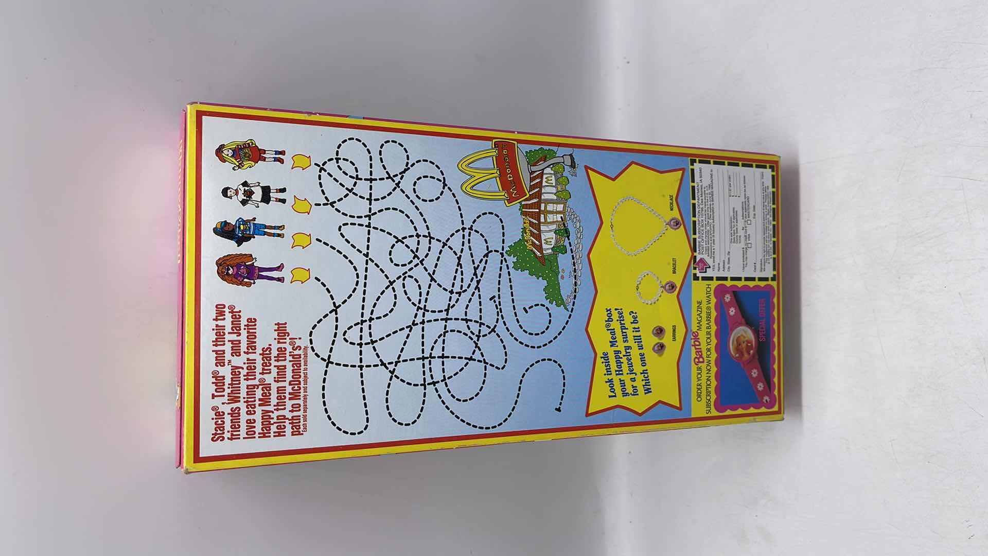 Photo 1 of RARE 1993 BARBIE DOLL MCDONALD’S HAPPY MEAL STACIE APPROX VALUE $125
