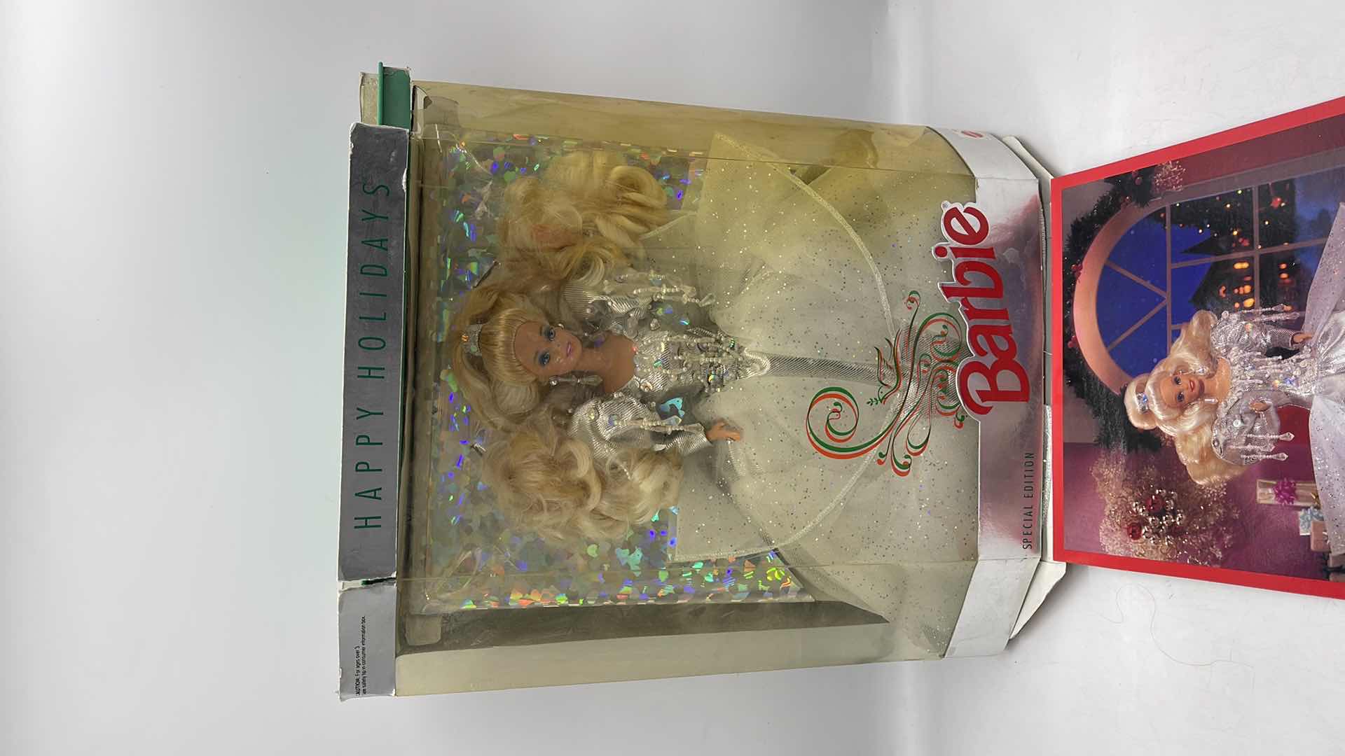 Photo 1 of 1992 BARBIE DOLL HAPPY HOLIDAYS SPECIAL EDITION MATTEL VALUED UP TO $800