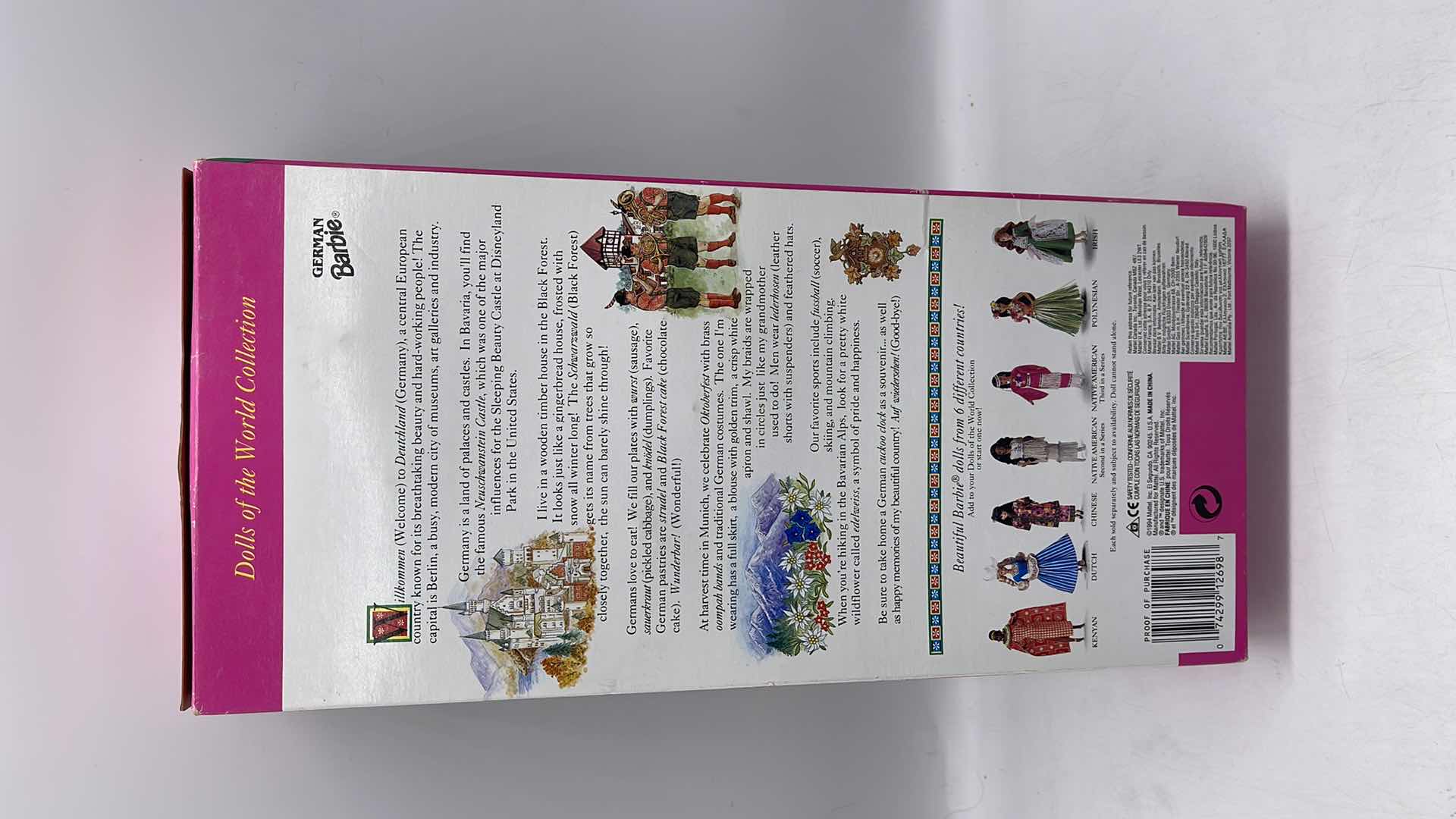 Photo 1 of 1994 GERMAN BARBIE DOLLS OF THE WORLD VALUED UP TO $200