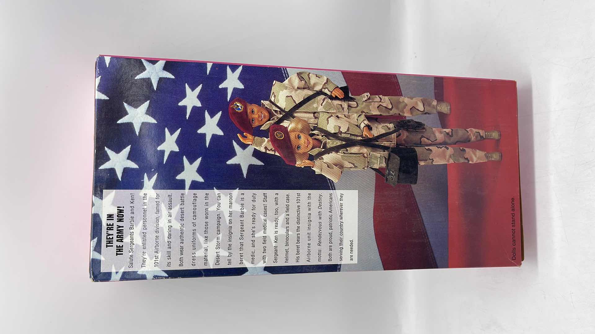 Photo 1 of 1992 STARS N STRIPES ARMY BARBIE DOLL SPECIAL EDITION APPROX VALUE $50