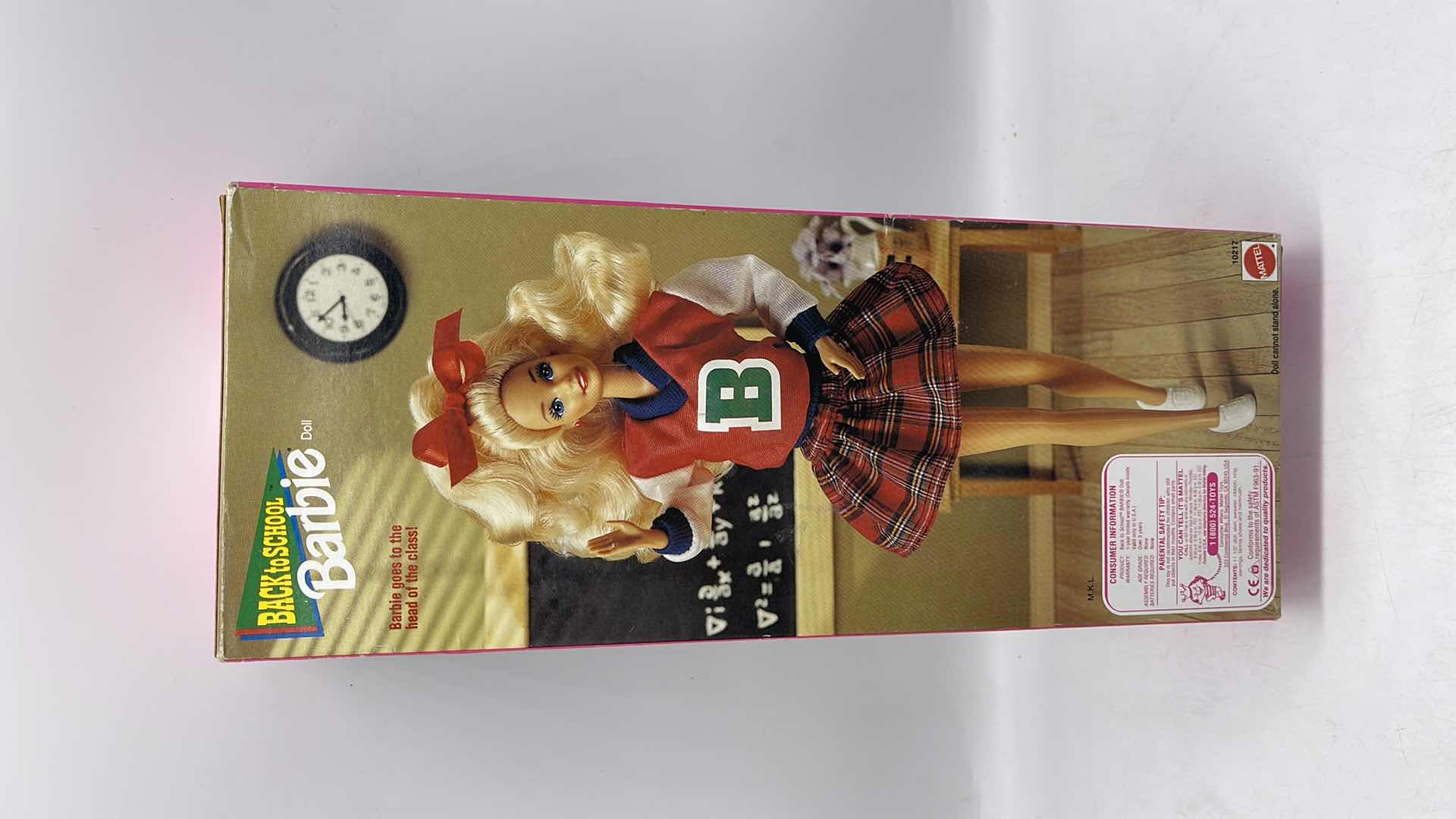Photo 1 of 1992 BACK TO SCHOOL BARBIE LIMITED EDITION APPROX VALUE $50