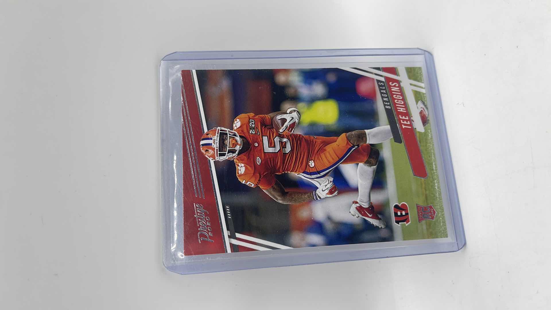 Photo 1 of 2020 TEE HIGGINS PANINI ROOKIE CARD 290 APPROX VALUE $50