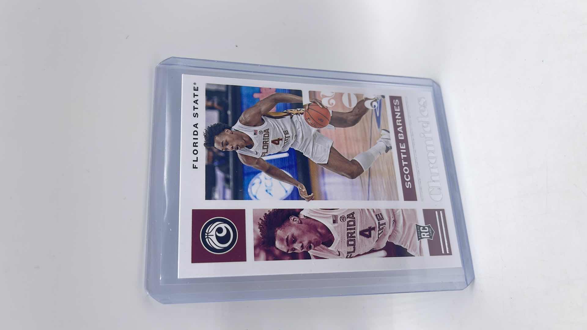 Photo 1 of 2021 SCOTTIE BARNES PANINI ROOKIE CARD 7