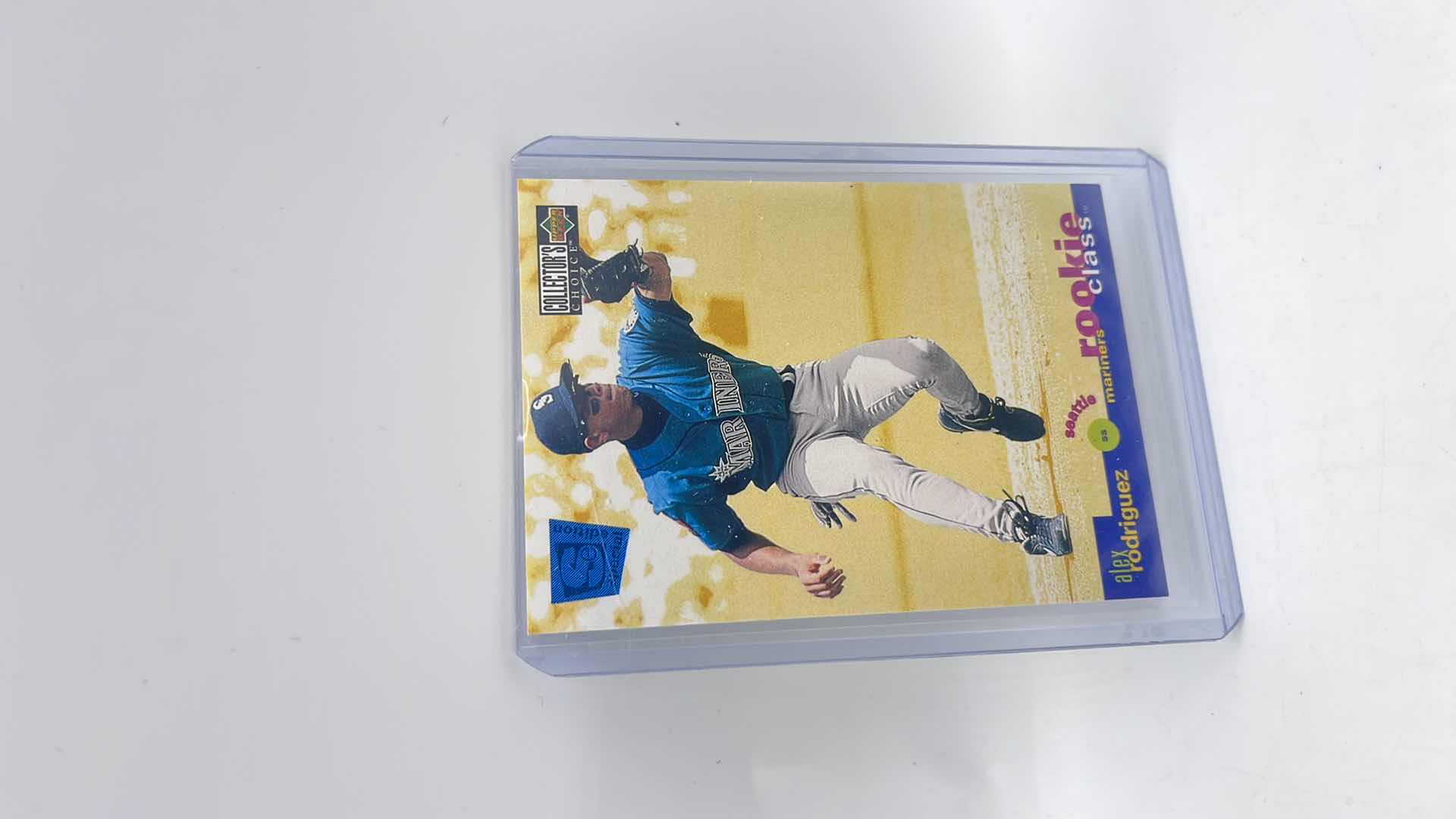 Photo 1 of 1994 ALEX RODRIGUEZ UPPER DECK ROOKIE CARD 1 APPROX VALUE $149