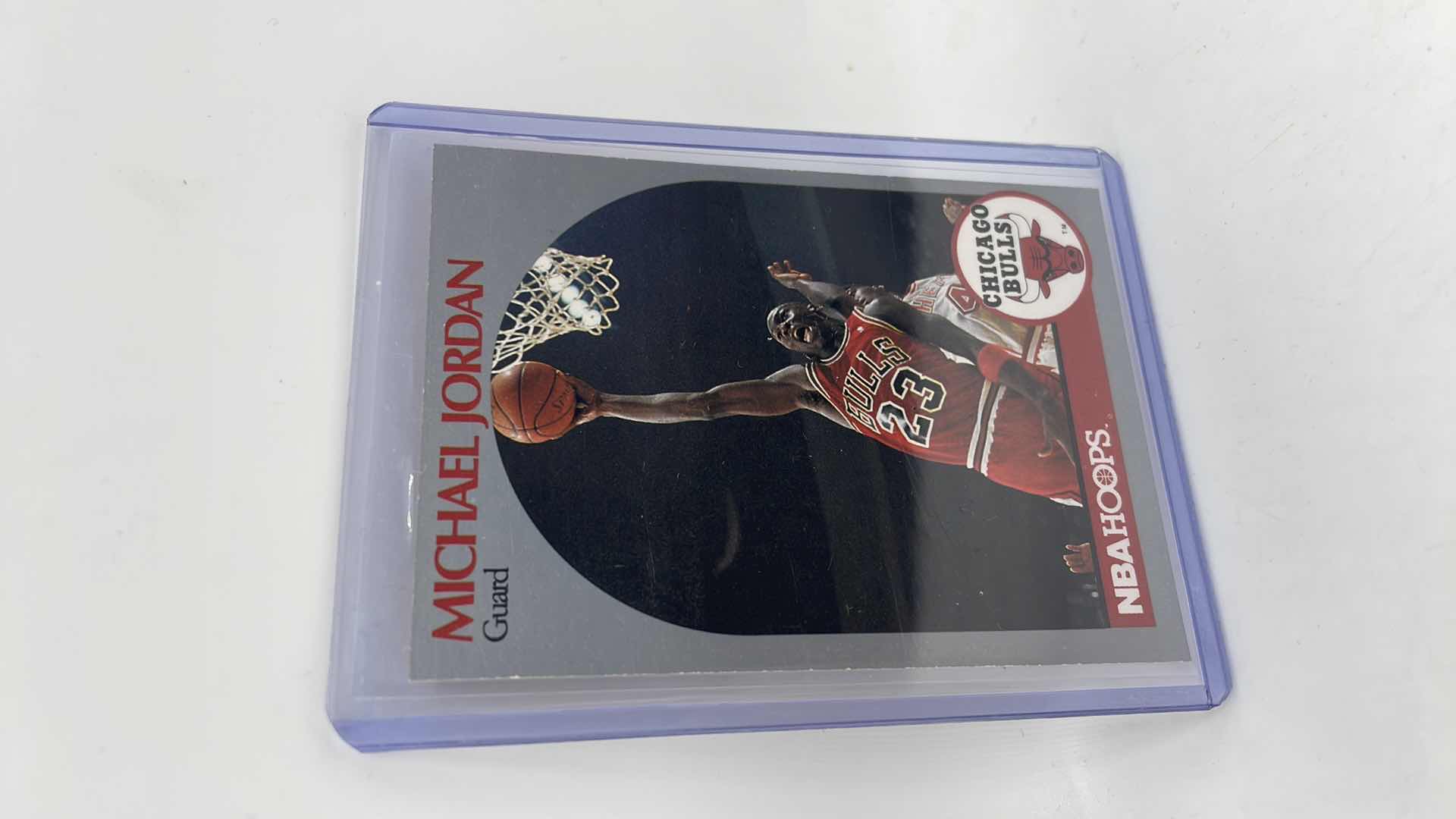 Photo 1 of 1990 MICHAEL JORDAN NBAHOOPS CARD 65