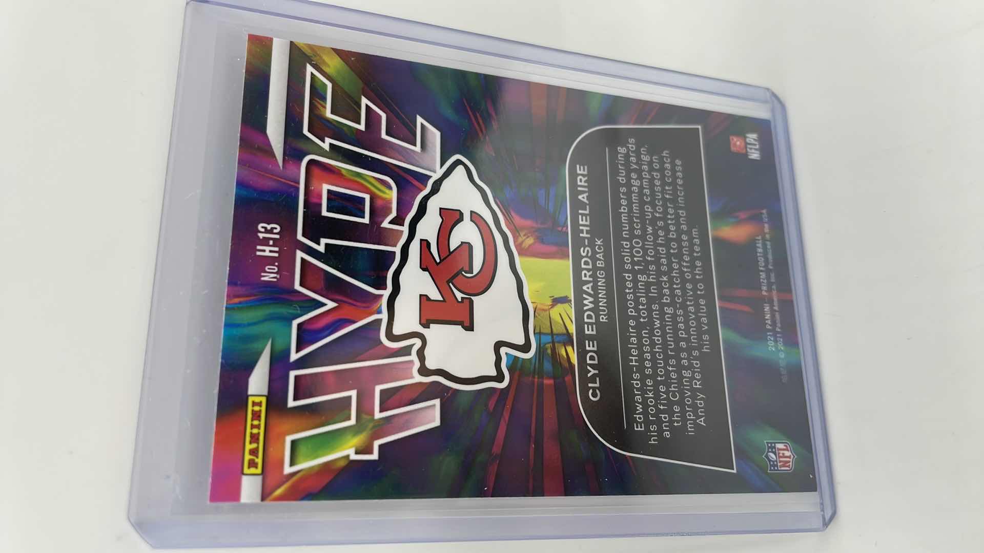 Photo 1 of 2021 CLYDE HELAIRE PANINI CARD 13