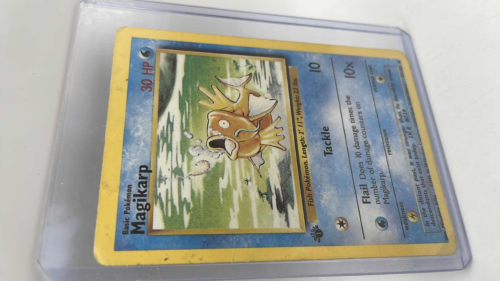 Photo 1 of 1995 MAGIKARP POKÉMON CARD HP30