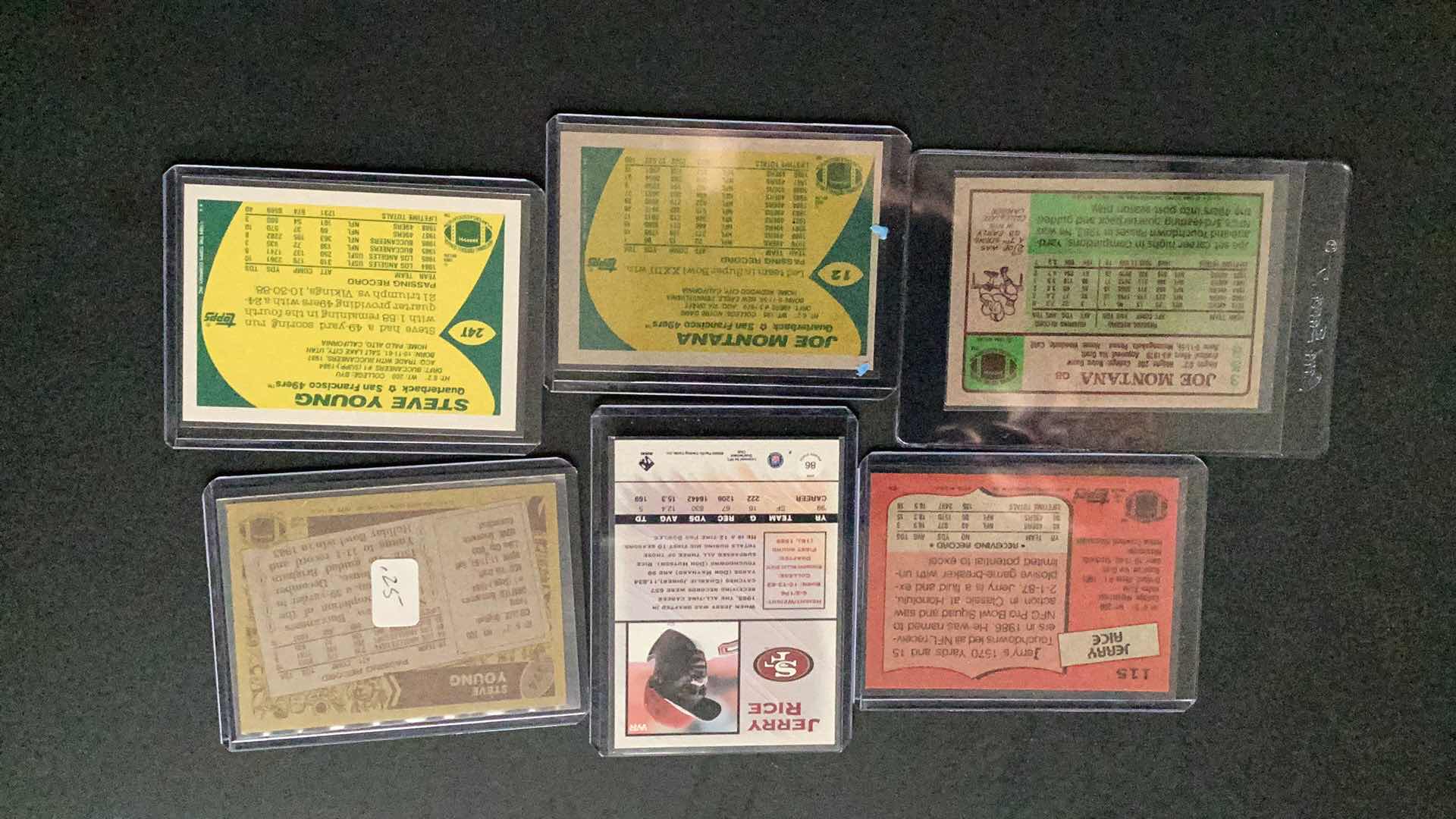 Photo 2 of SAN FRANCISCO 49’ERS CARDS: JOE MONTANA, JERRY RICE, STEVE YOUNG