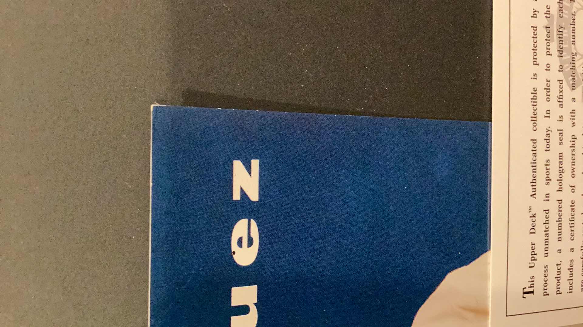 Photo 1 of 1995 UPPER DECK ALEX RODRIGUEZ OVERSIZED STAR ROOKIE AUTOGRAPHED CARD WITH C.O.A.