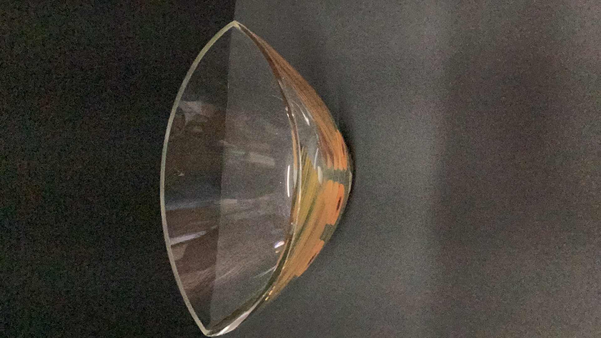 Photo 1 of R P GLASS CONTEMPORARY BOWL 12” X 9” H 11”