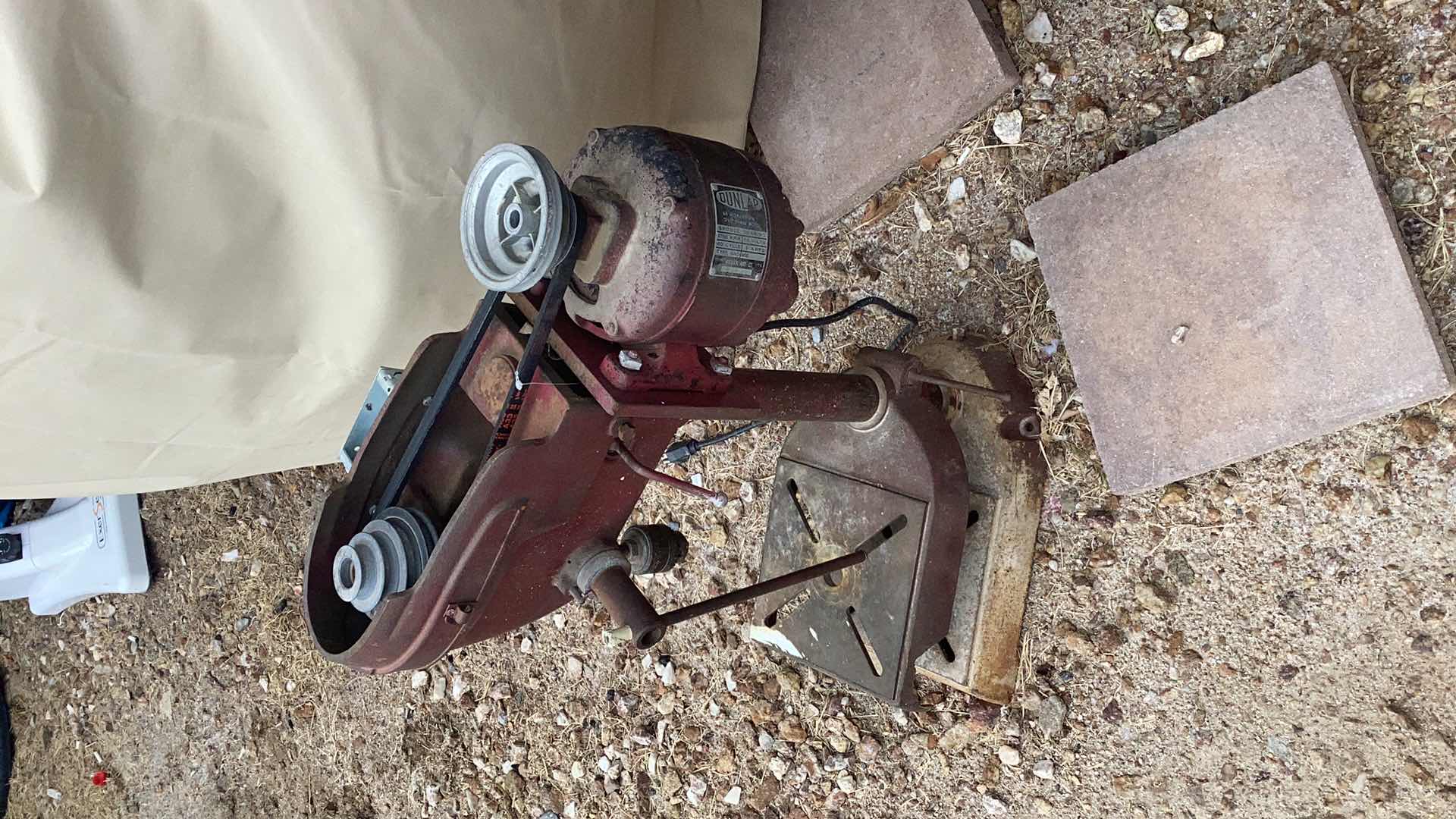 Photo 1 of VINTAGE DUNLAP DRILL PRESS