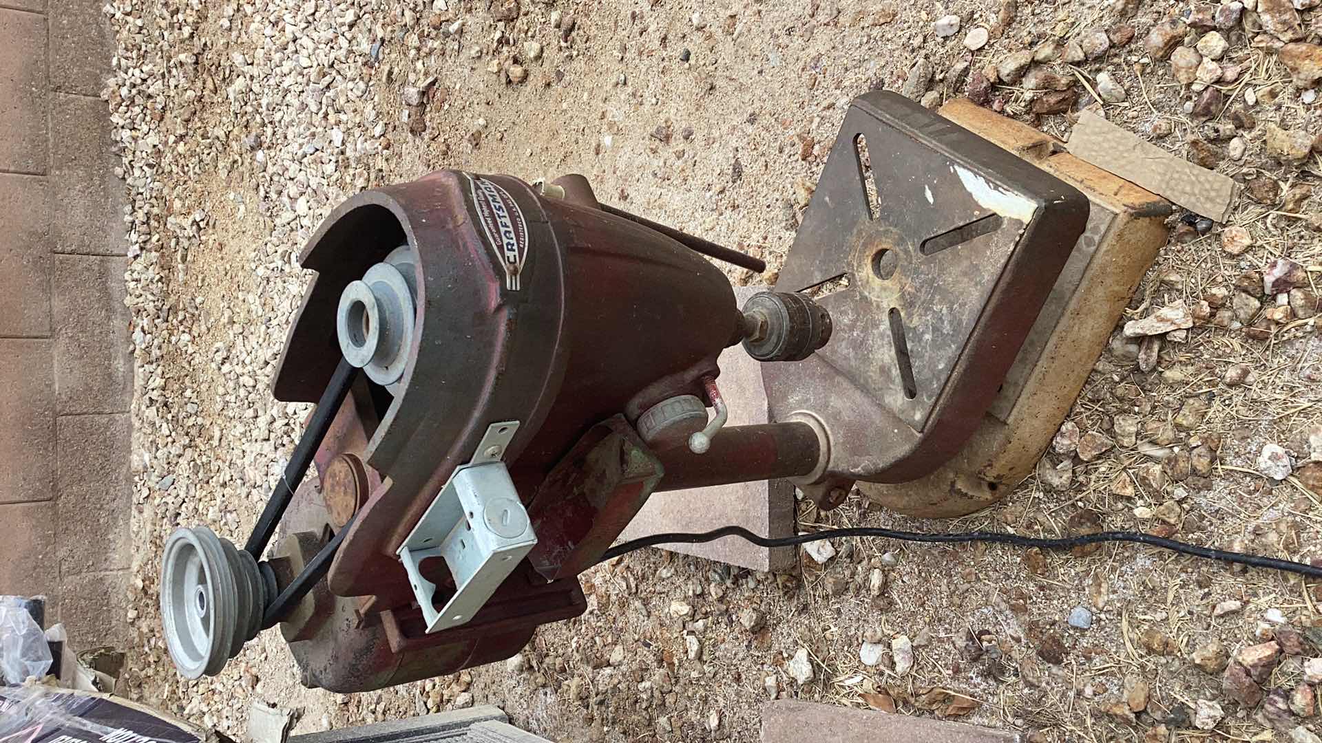 Photo 3 of VINTAGE DUNLAP DRILL PRESS