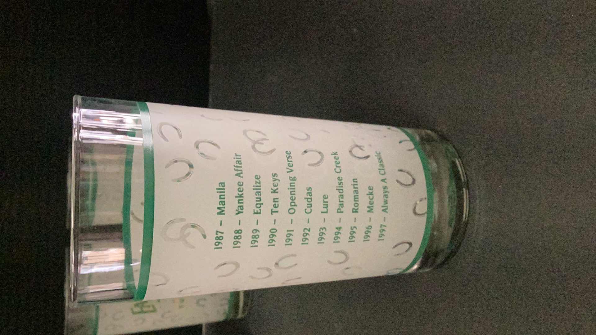 Photo 1 of 4 EARLY TIMES TURF CLASSIC 1998 GLASSES