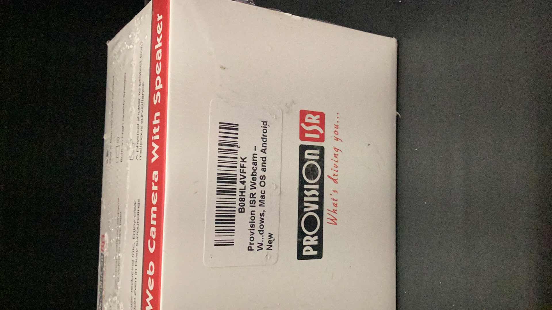 Photo 1 of PROVISION ISR HD WEB CAMERA WITH SPEAKER FACTORY SEALED