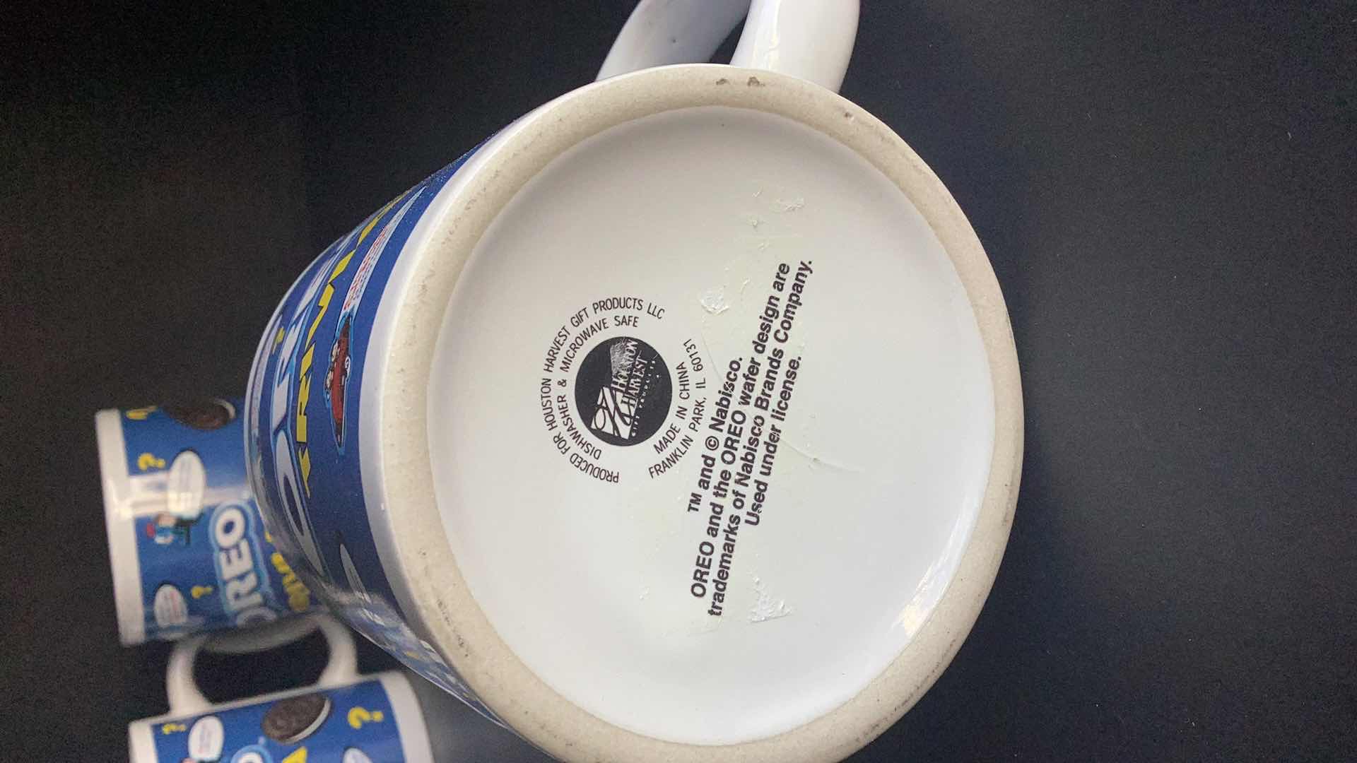 Photo 1 of 4 OREO TRIVIA MUGS