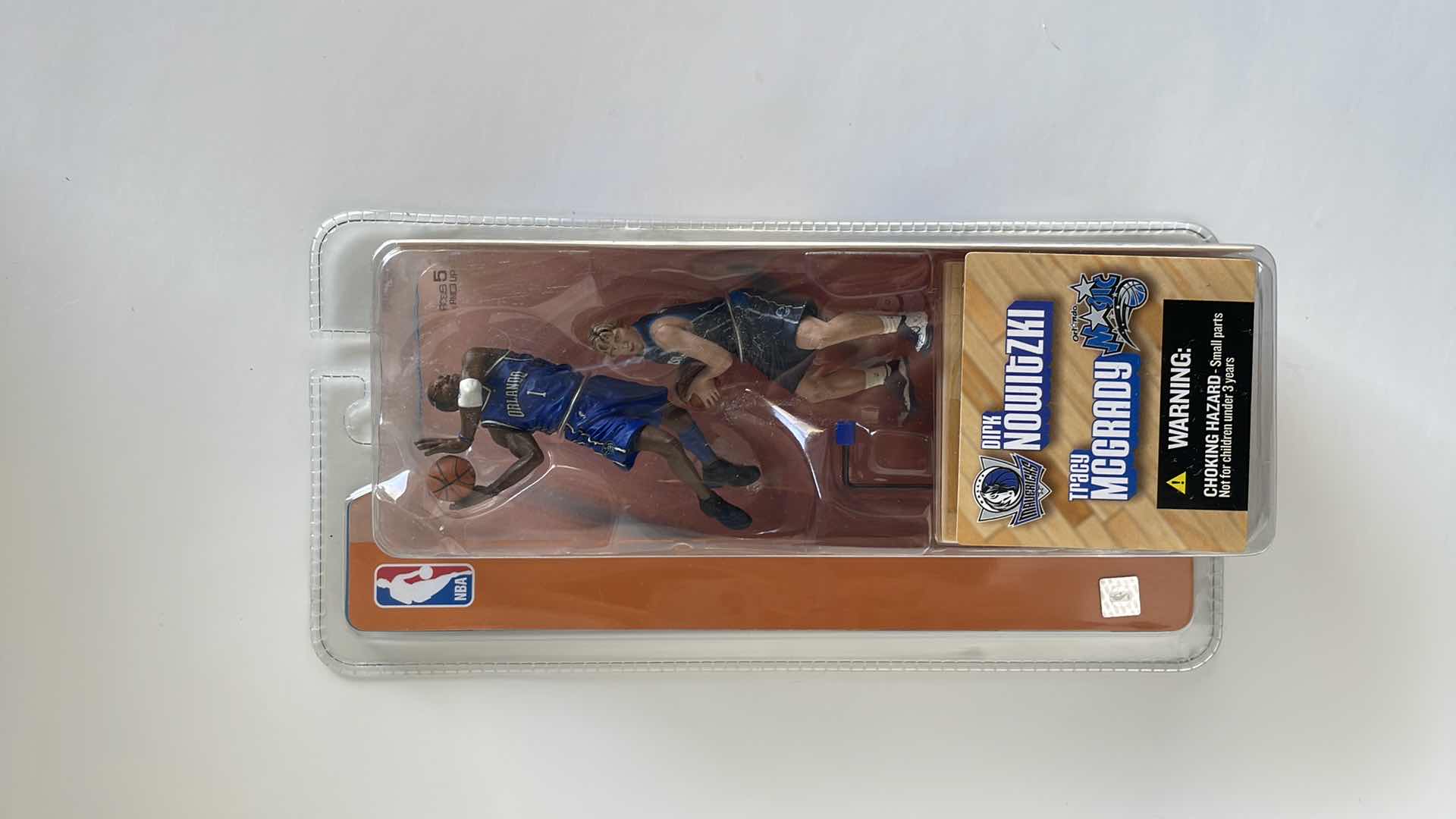 Photo 1 of DIRK NOWITZKI TRACY MCGRADY, NBA 2003 3" BASKETBALL FIGURES 2 PACK