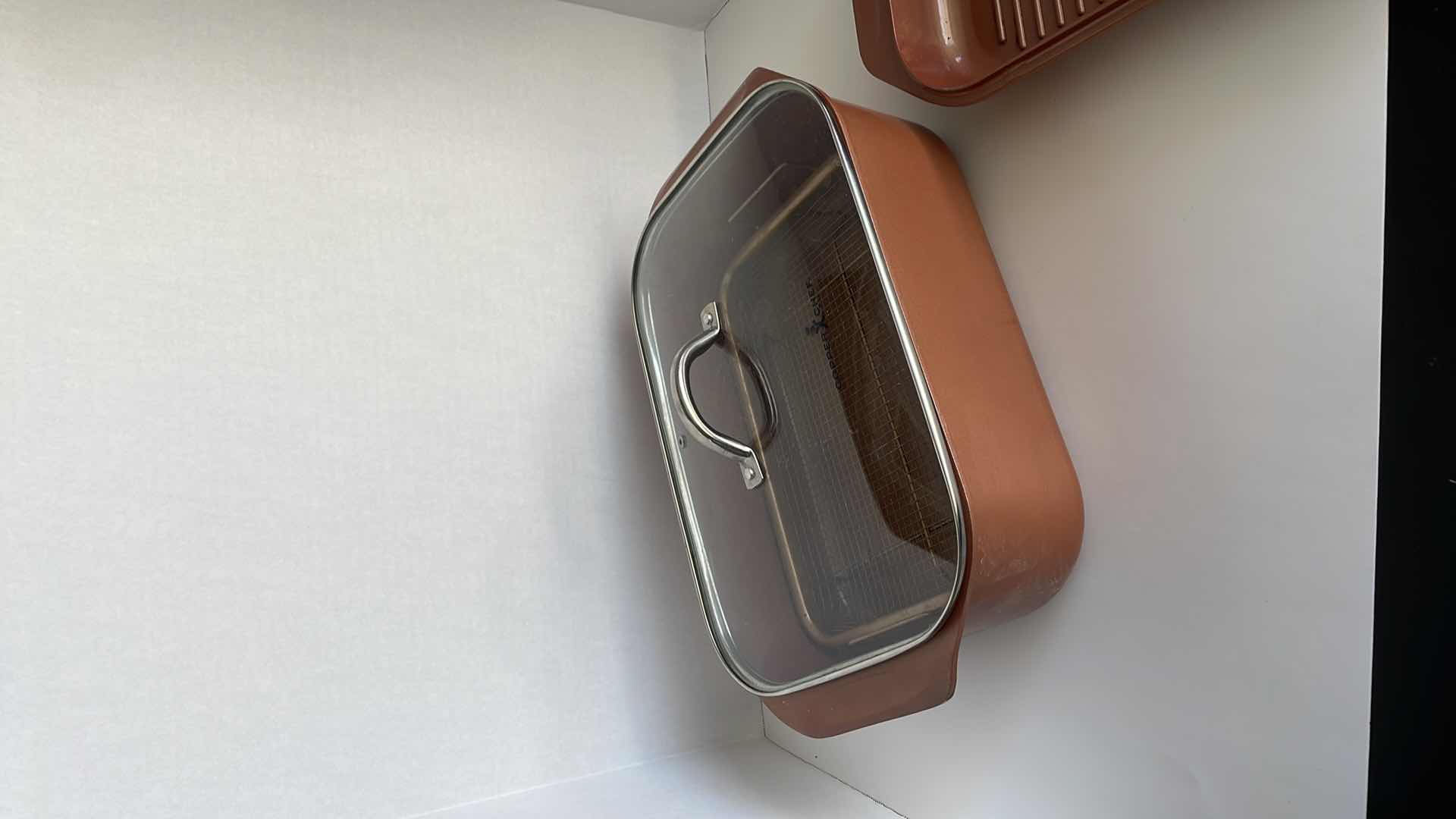 Photo 4 of COPPER CHEF ROOSTER PAN SET