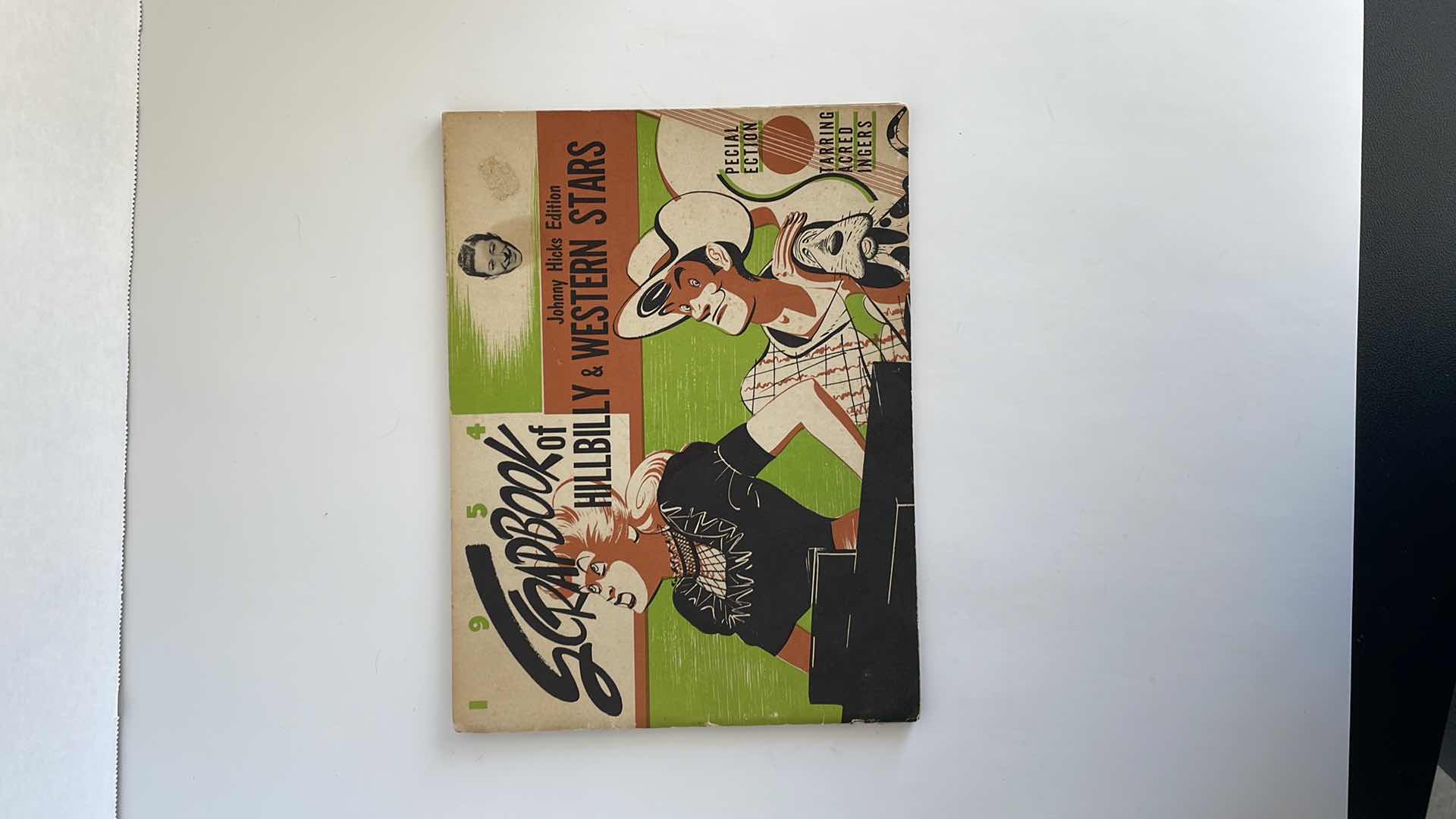 Photo 1 of VINTAGE 1954 JOHNNY HICKS EDITION HILLBILLY & WESTERN STARS