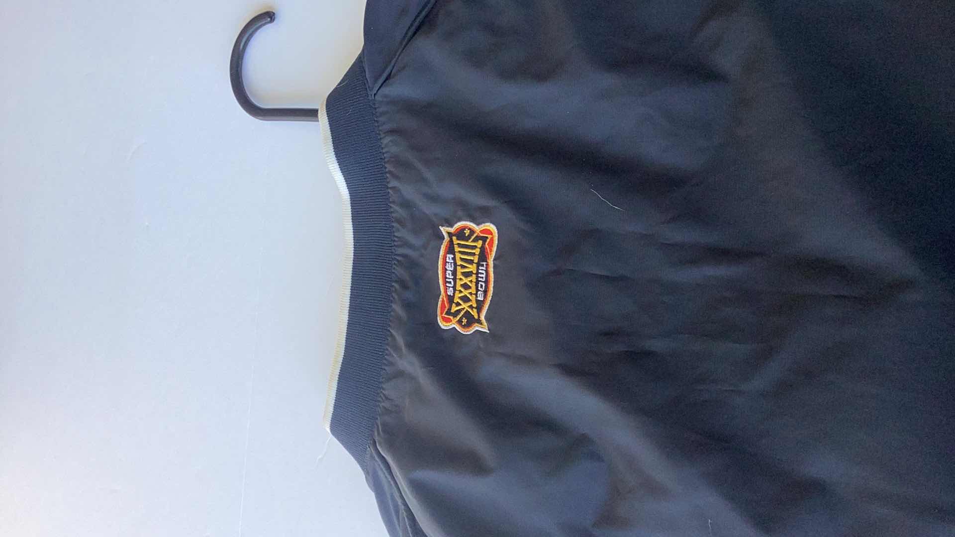 Photo 1 of REEBOK NFL SUPER BOWL 35 WIND BREAKER SIZE L