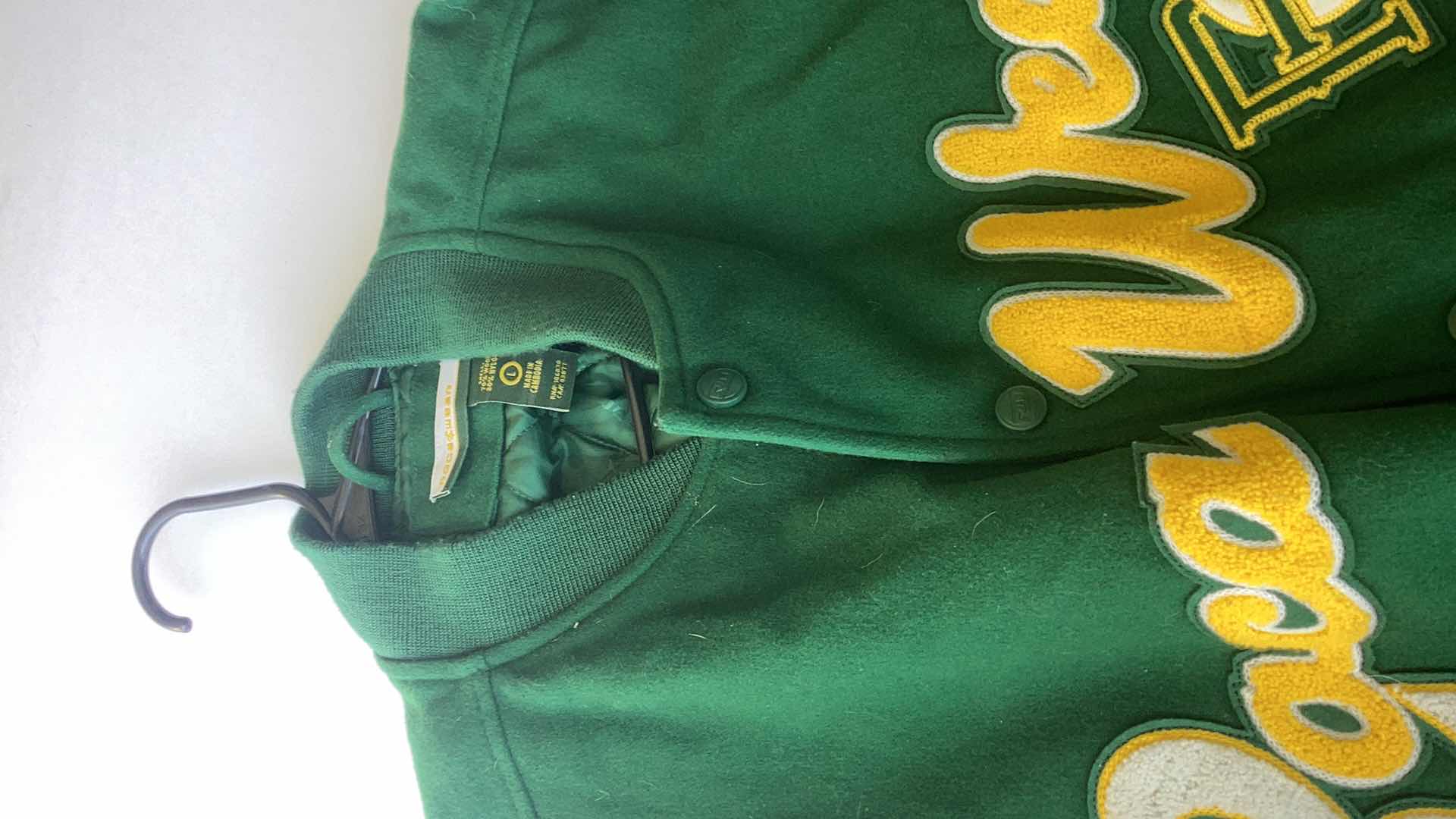 Photo 1 of ROCA WEAR R C OMEGA MENS LETTERMAN JACKET SIZE L