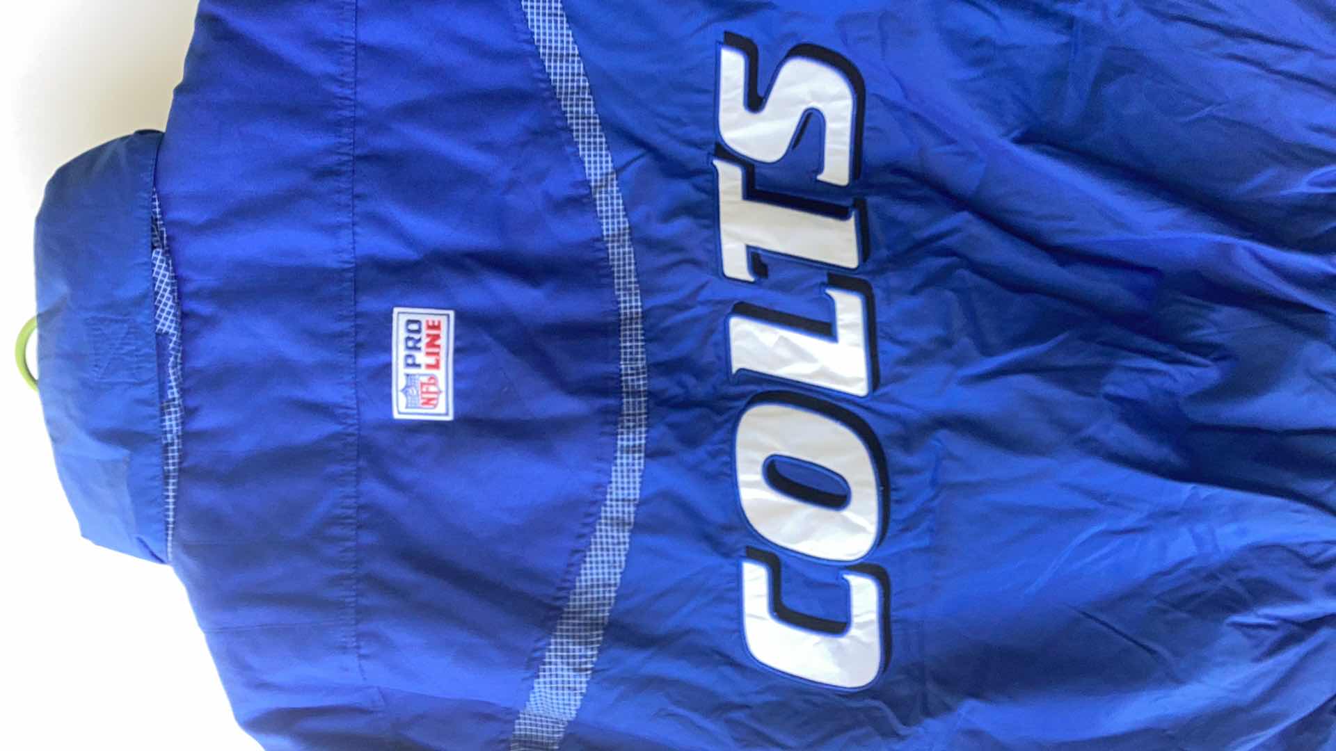 Photo 3 of NFL PRO LINE INDIANAPOLIS COLTS MENS JACKET SIZE XL
