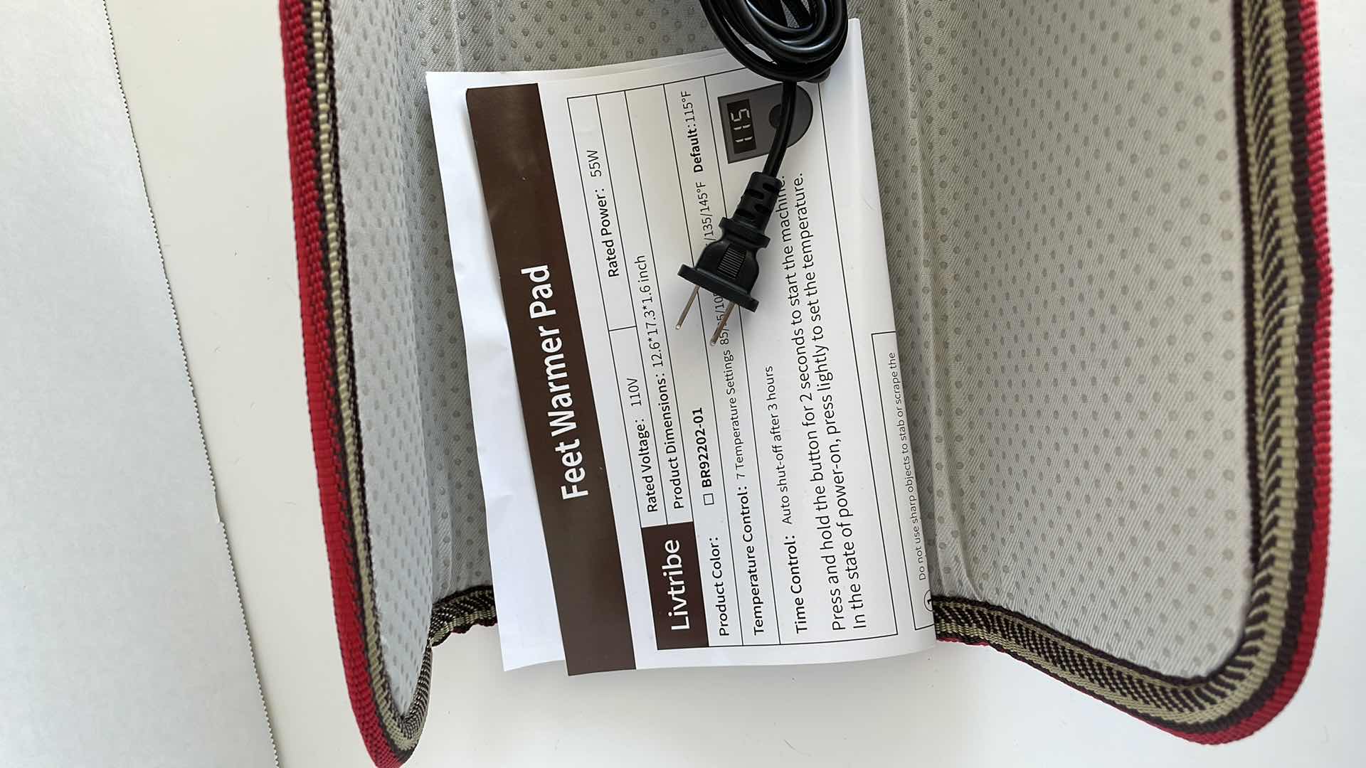 Photo 2 of FEET WARMER PAD