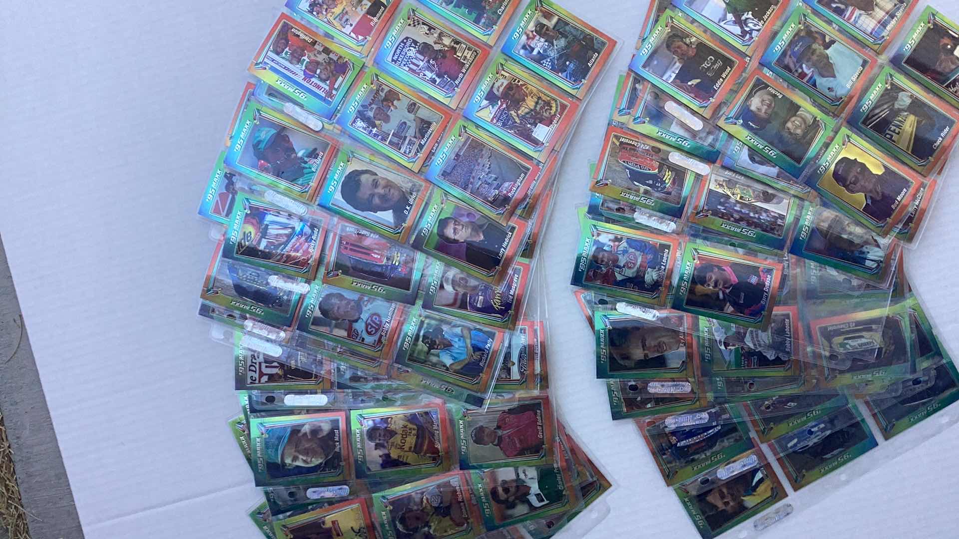 Photo 1 of 1995 MAXX PREMIUM PLUS NASCAR RACING INCOMPLETE SET