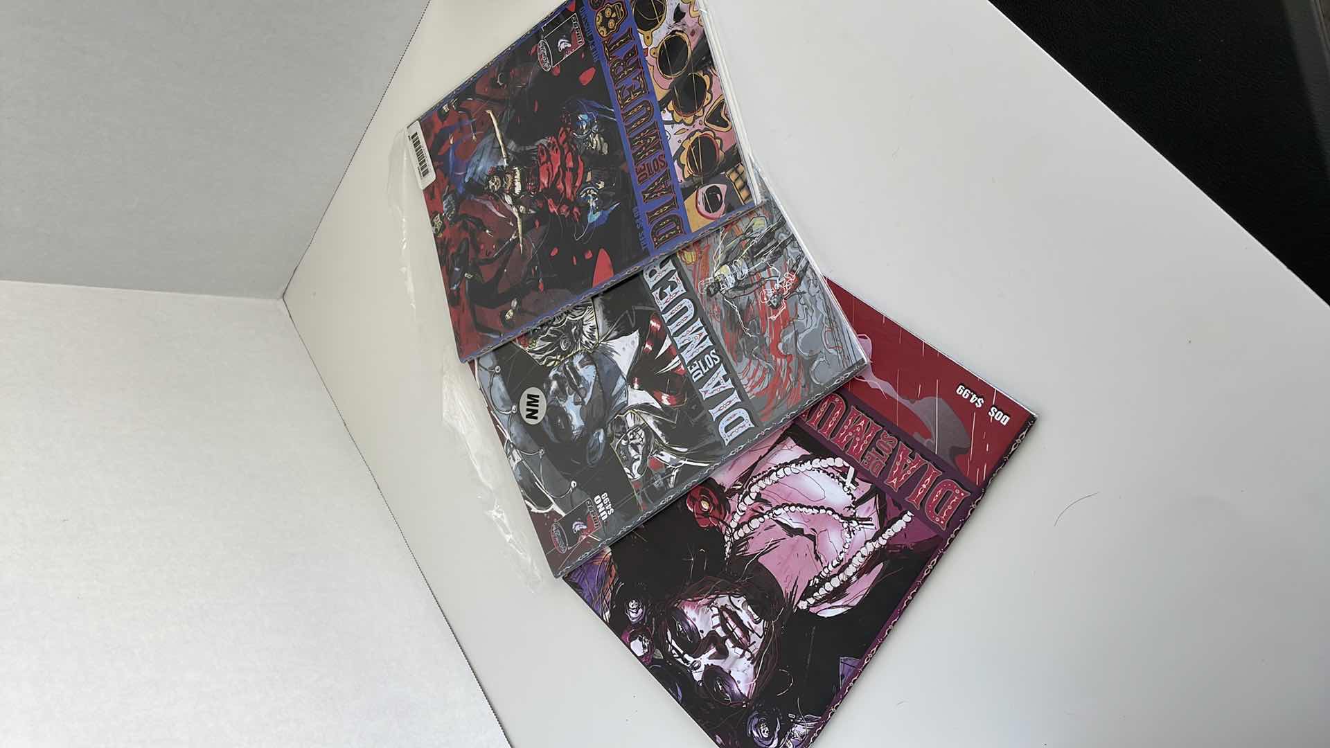 Photo 1 of SET OF 3 IMAGE DIA DE LOS MUERTOS COMICS