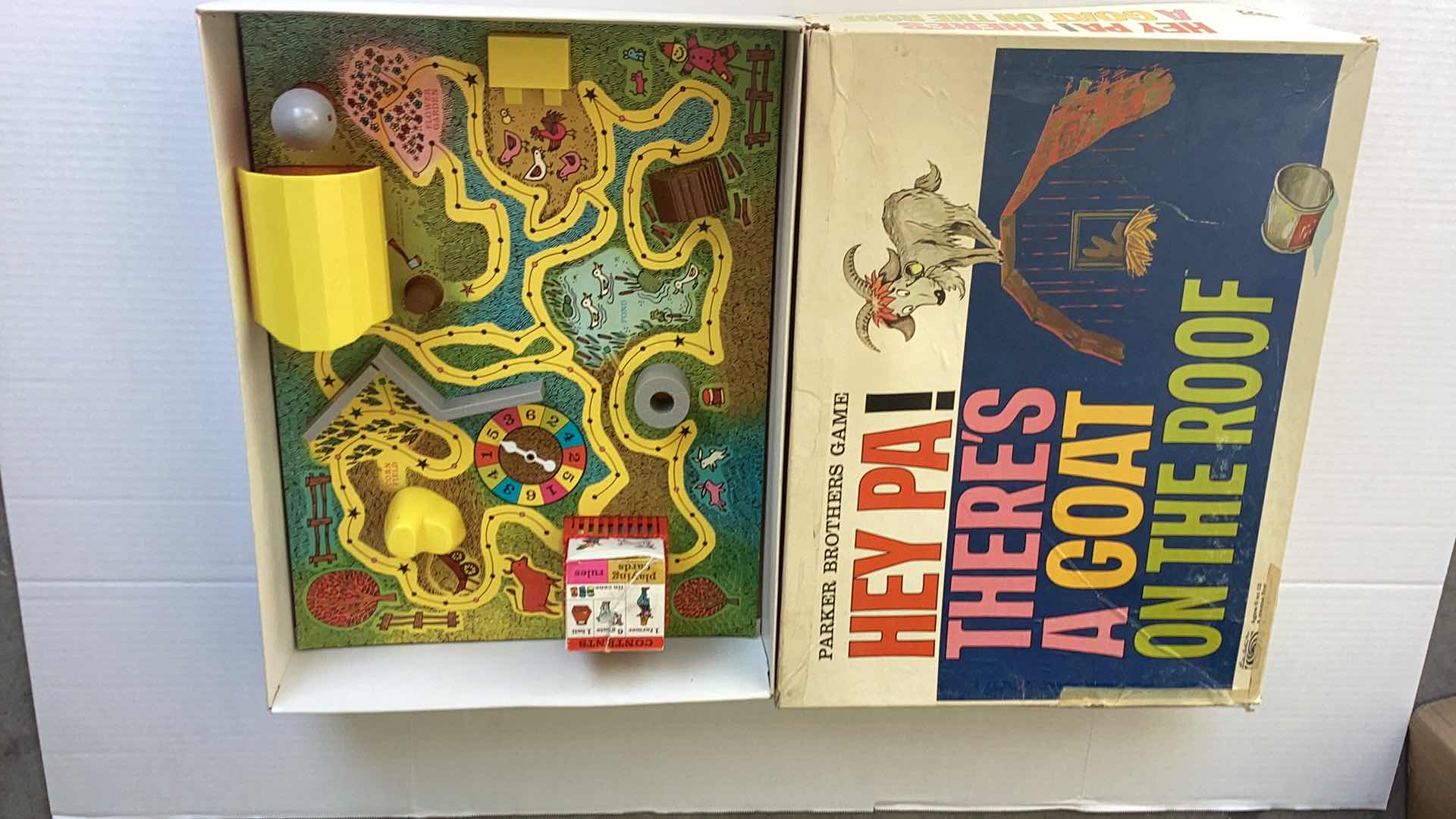 Photo 1 of VINTAGE PARKER BROTHER “HEY PA! THERES A GOAT ON THE ROOF