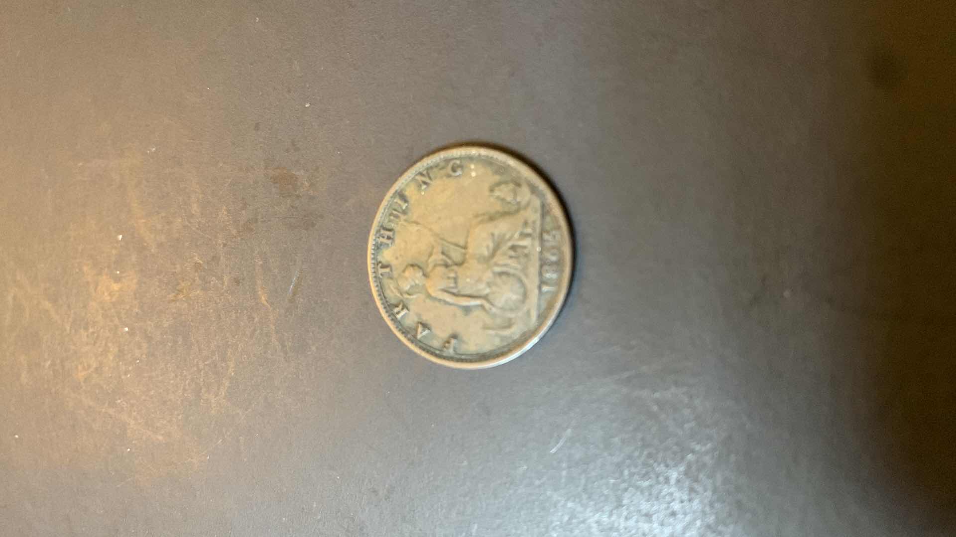 Photo 1 of 1865 GREAT BRITAIN FARTHING