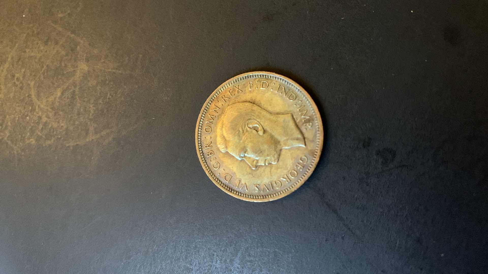 Photo 1 of 1943 AUSTRALIA HALF PENNY