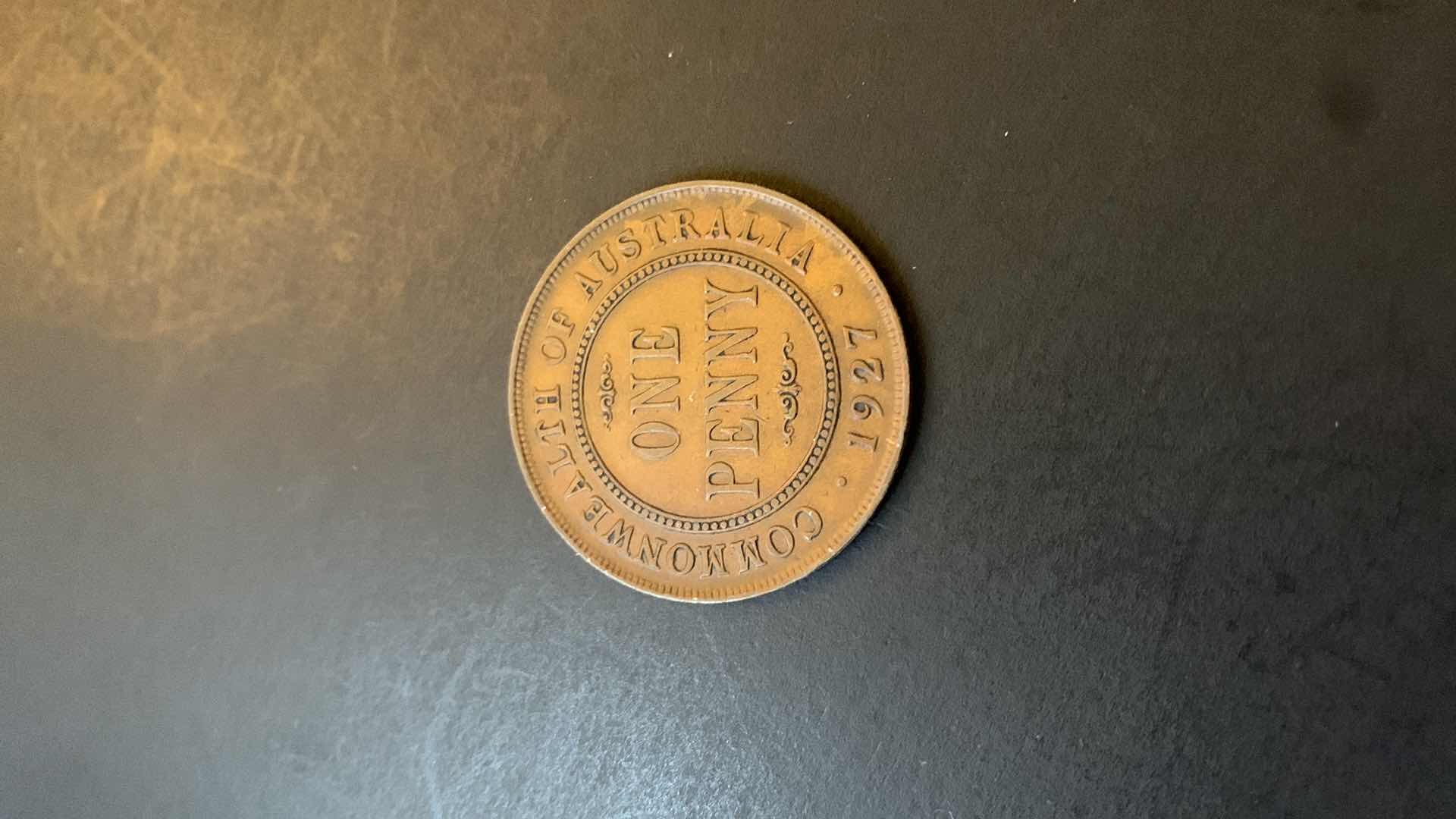 Photo 1 of 1927 AUSTRALIA PENNY