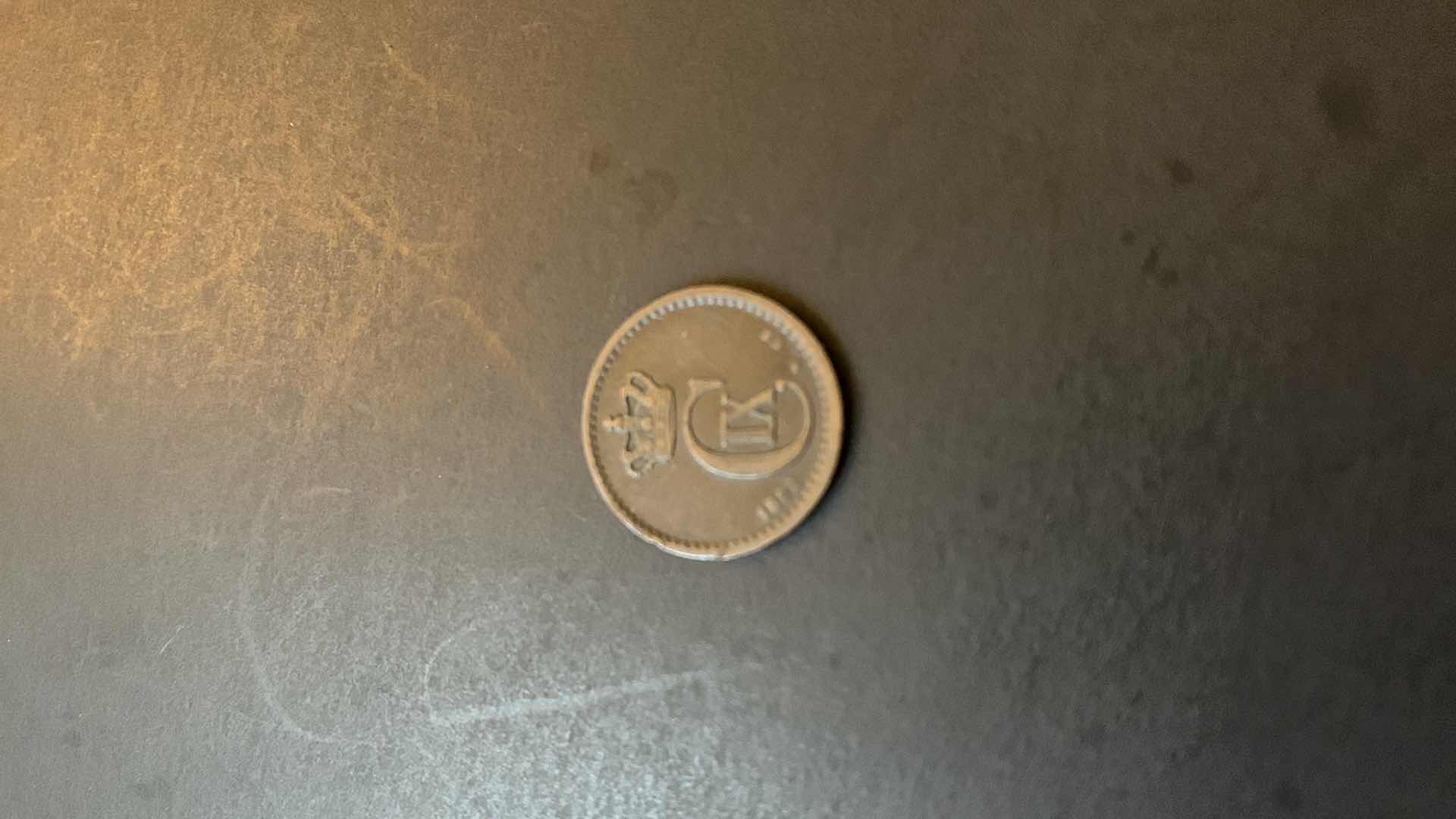 Photo 1 of 1882 DENMARK 1 ORE