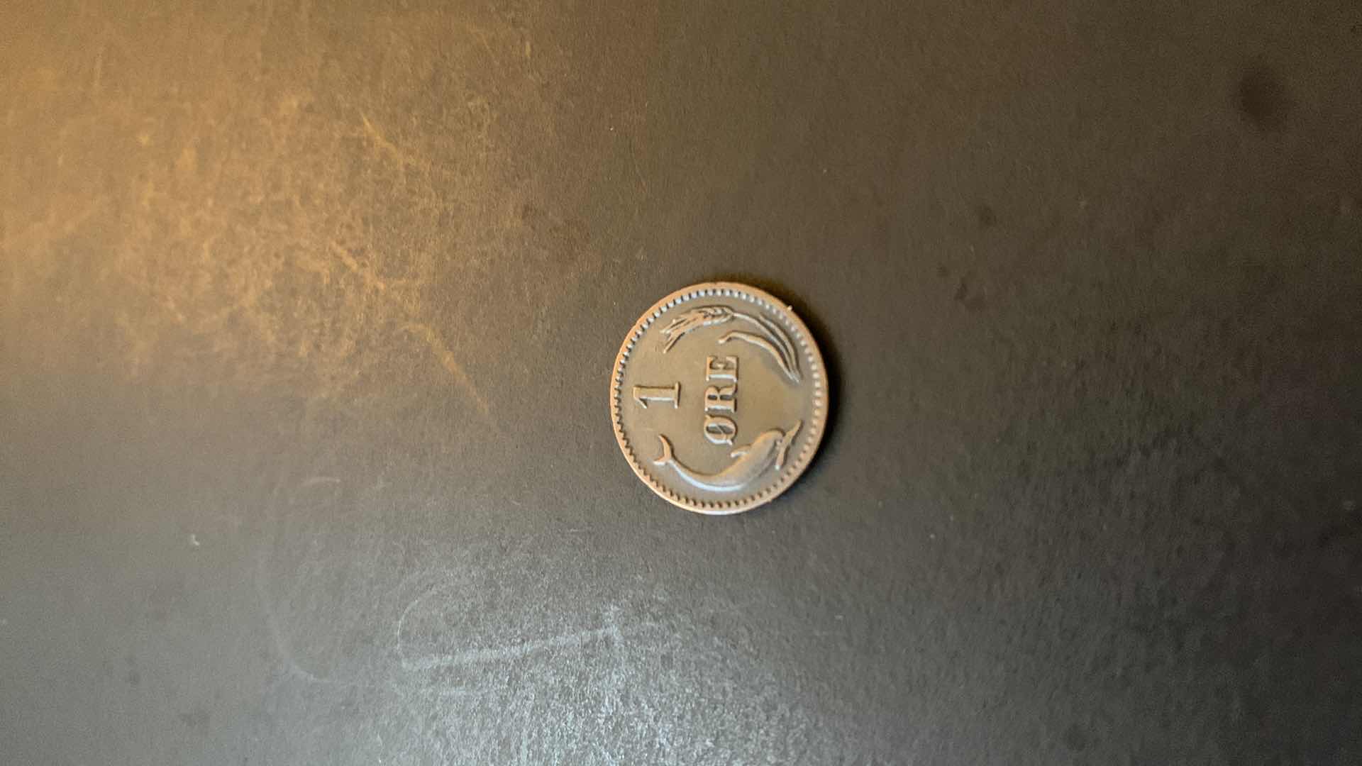 Photo 1 of 1889 DENMARK 1 ORE