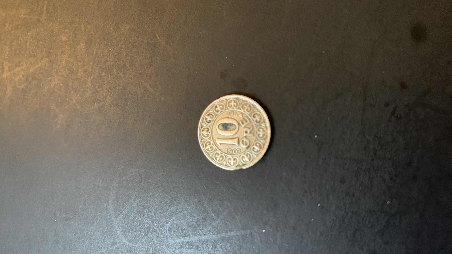 Photo 1 of 1910 DENMARK 10 ORE