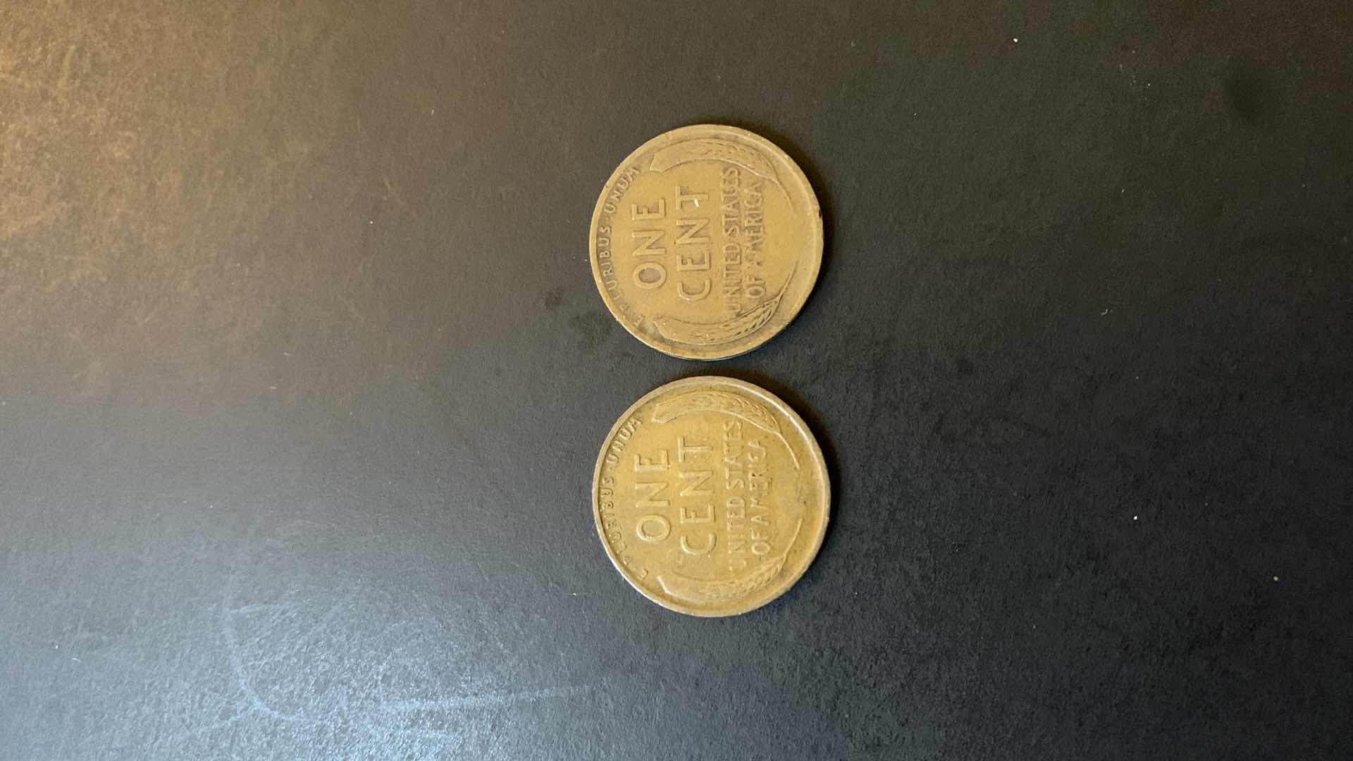 Photo 1 of 1921 UNITED STATES 1 CENT & 1909 UNITED STATES 1 CENT