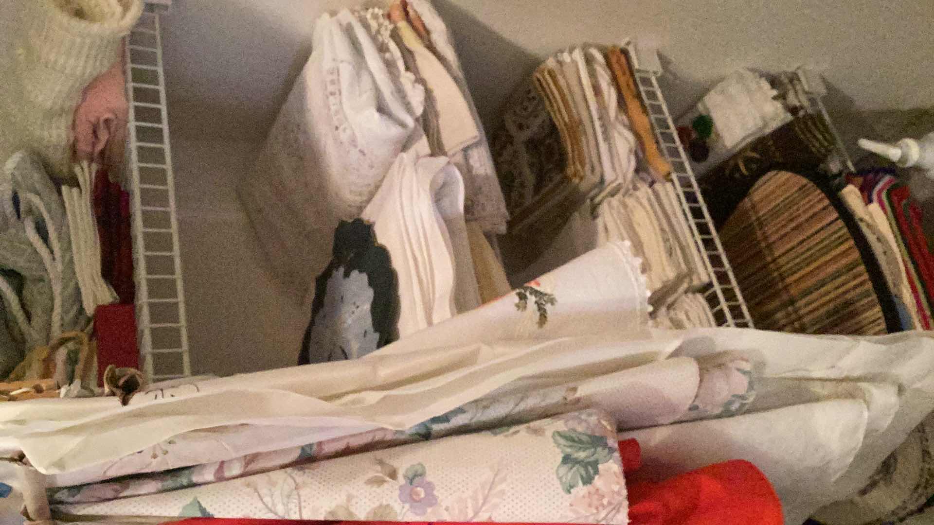 Photo 1 of LINEN WARE