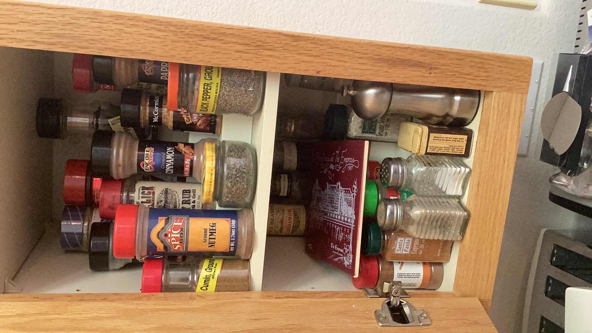 Photo 1 of 3 SHELVES OF SPICES