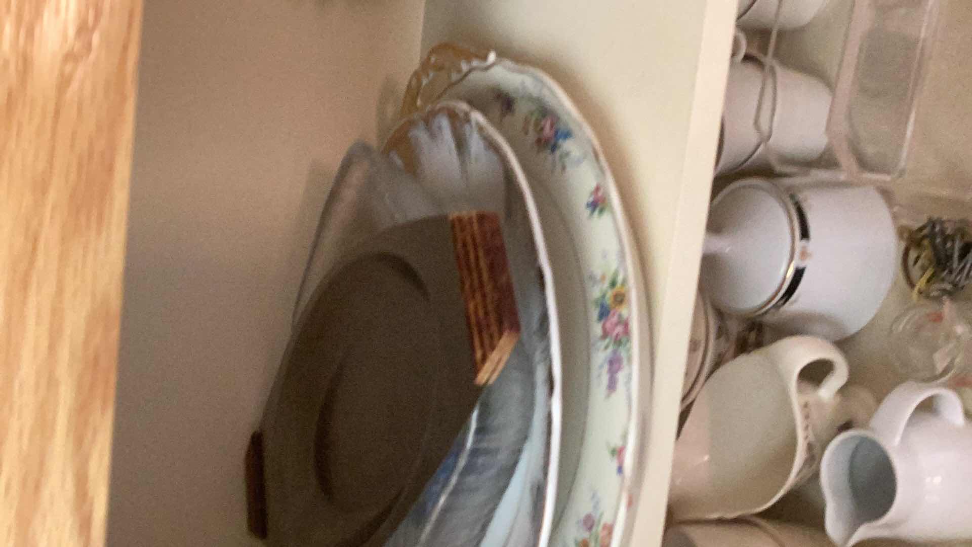 Photo 1 of 3 SHELVES OF DINNERWARE