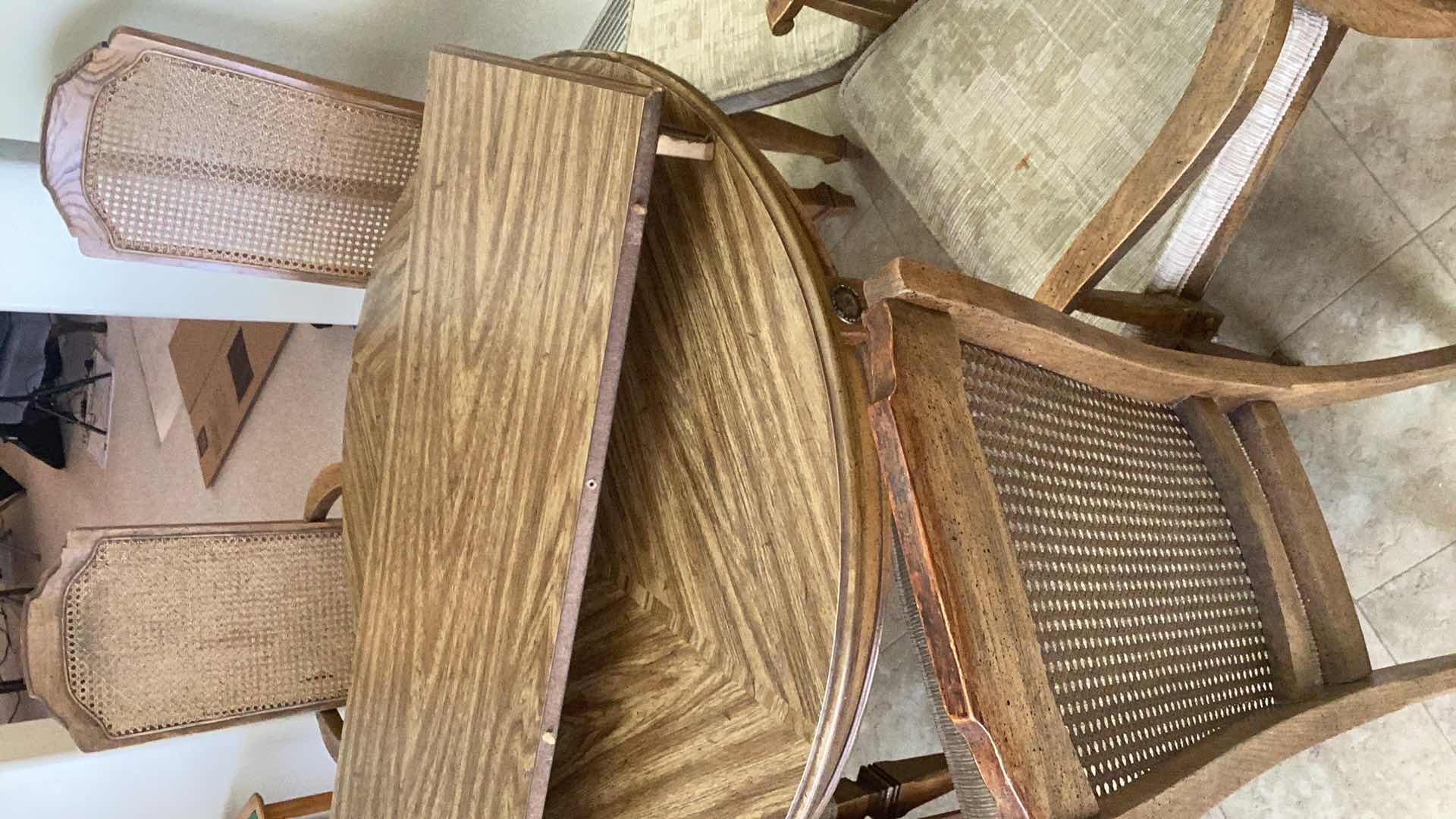 Photo 1 of 6 CHAIRS DINING ROOM SET