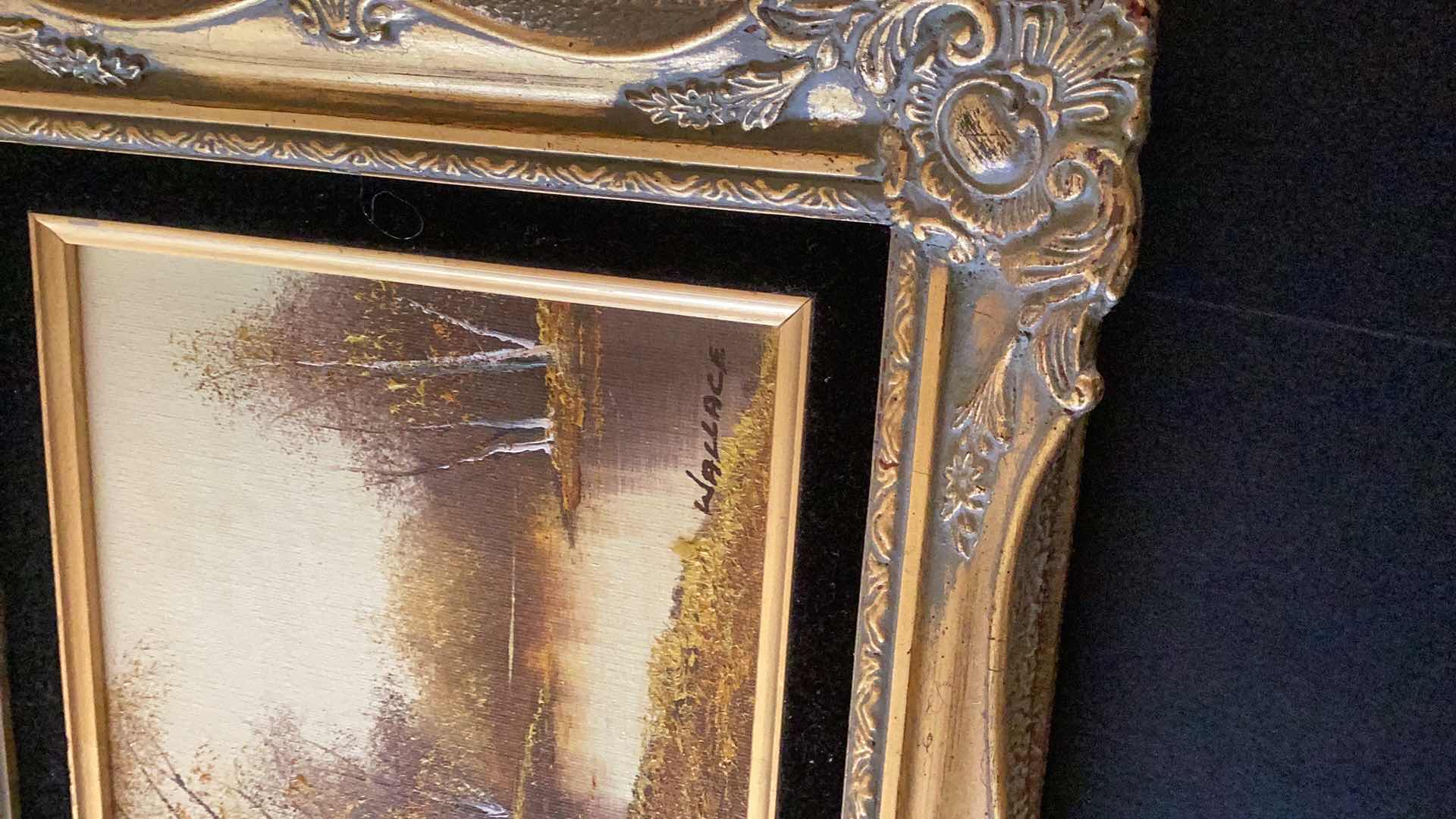 Photo 1 of VINTAGE ARTWORK SIGNED BY WALLACE